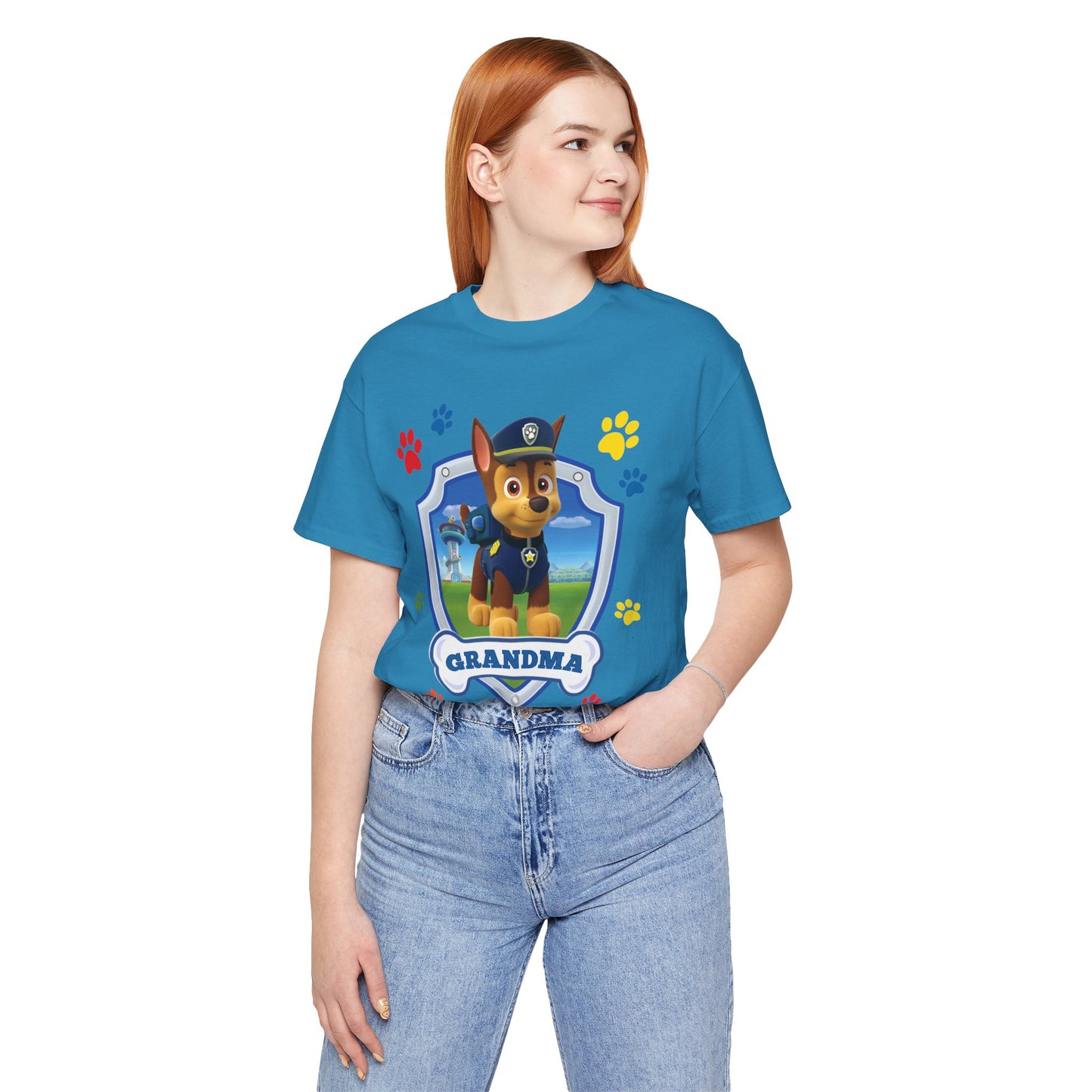 Grandma of the Birthday Boy Jersey Short Sleeve Tee