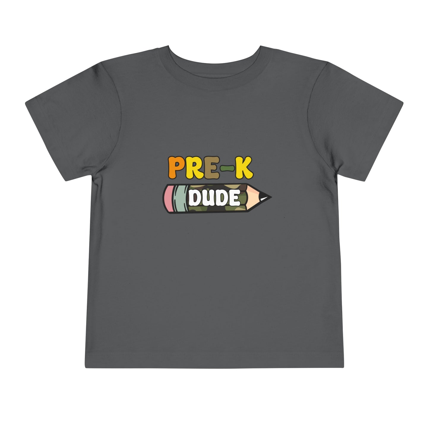 Pre-K Dude Toddler Short Sleeve Tee