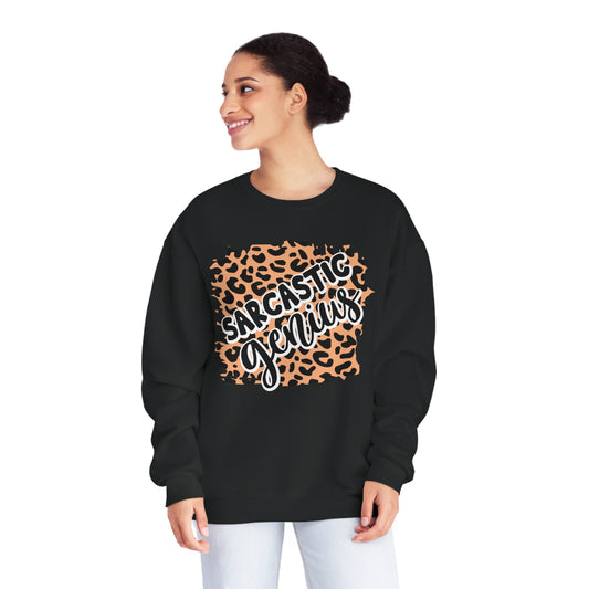 Sarcastic Genius Crewneck Sweatshirt