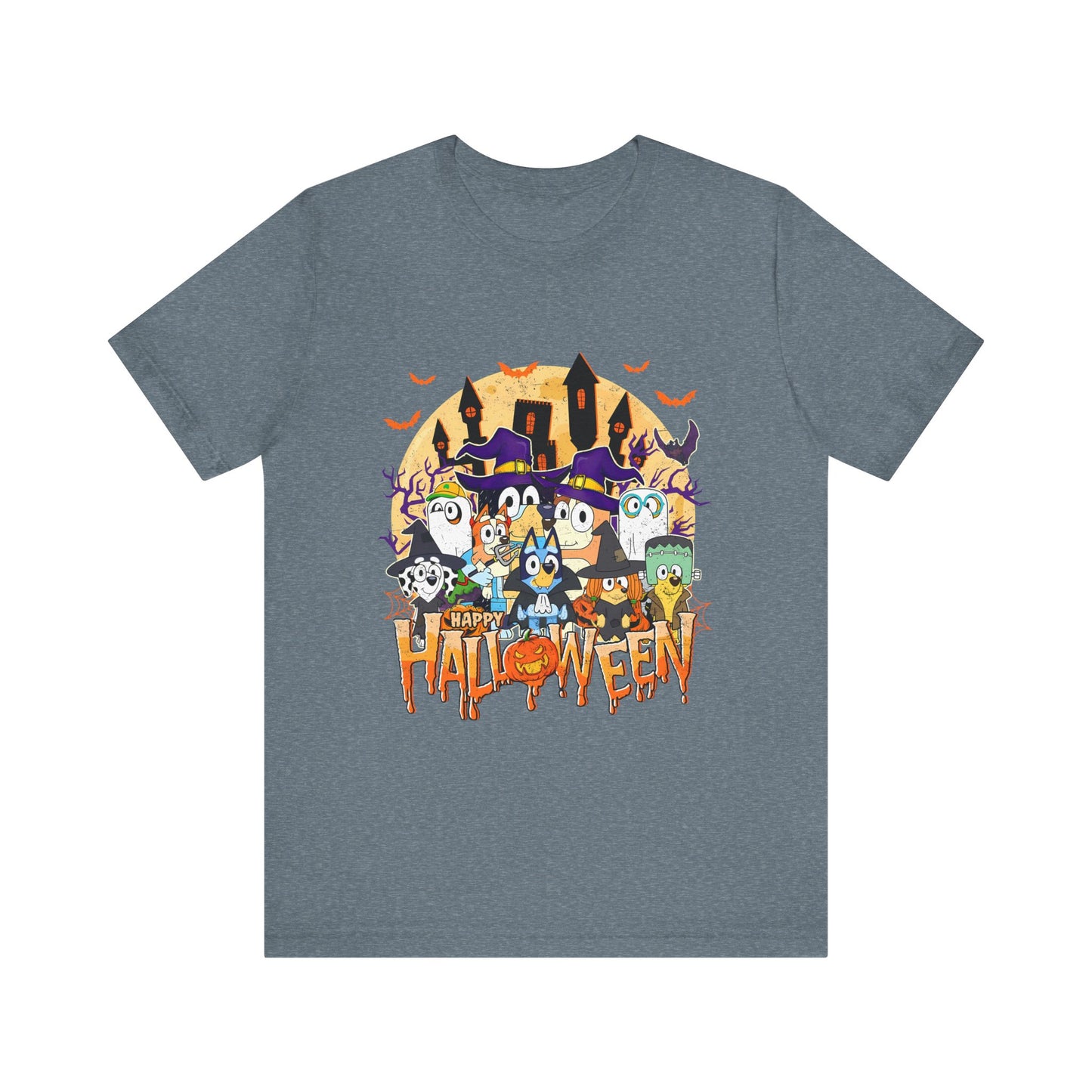 Happy Halloween Jersey Short Sleeve Tee