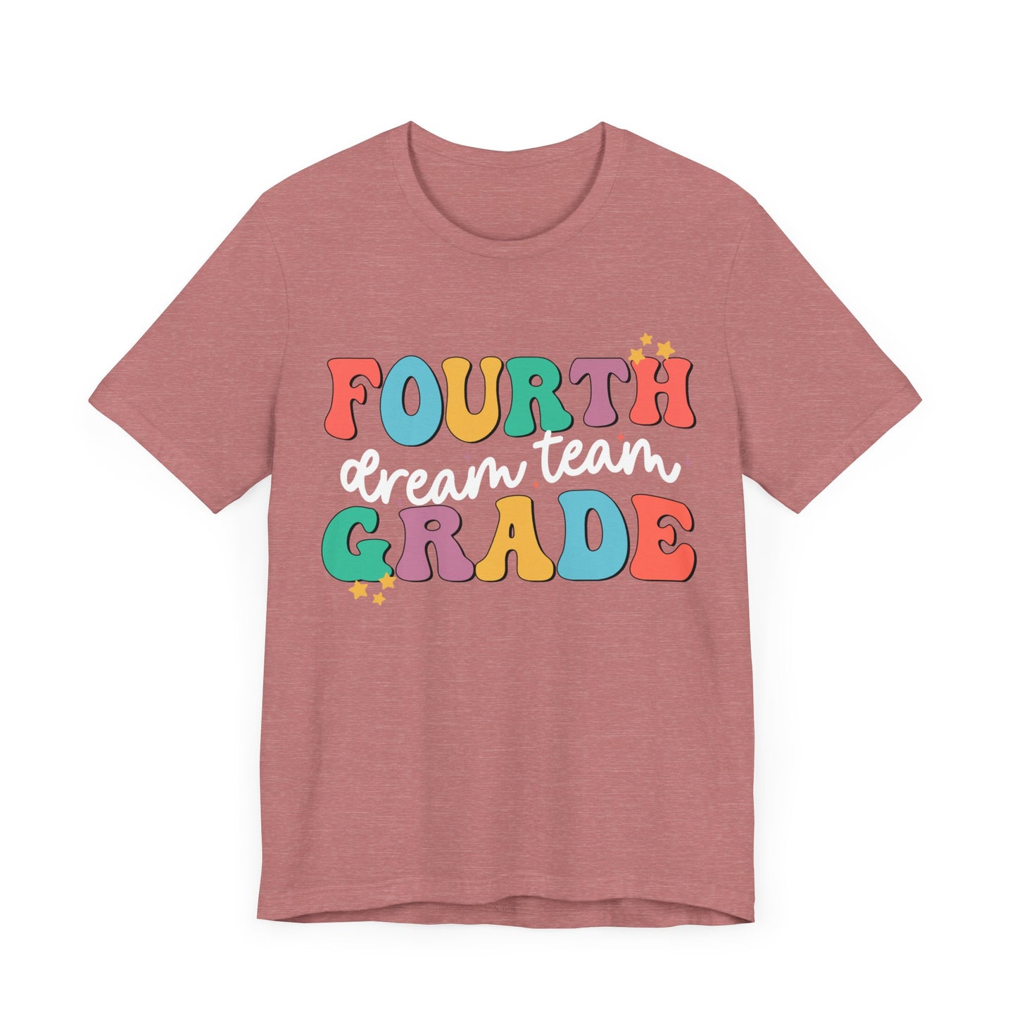 Fourth Grade Dream Team Jersey Short Sleeve Tee