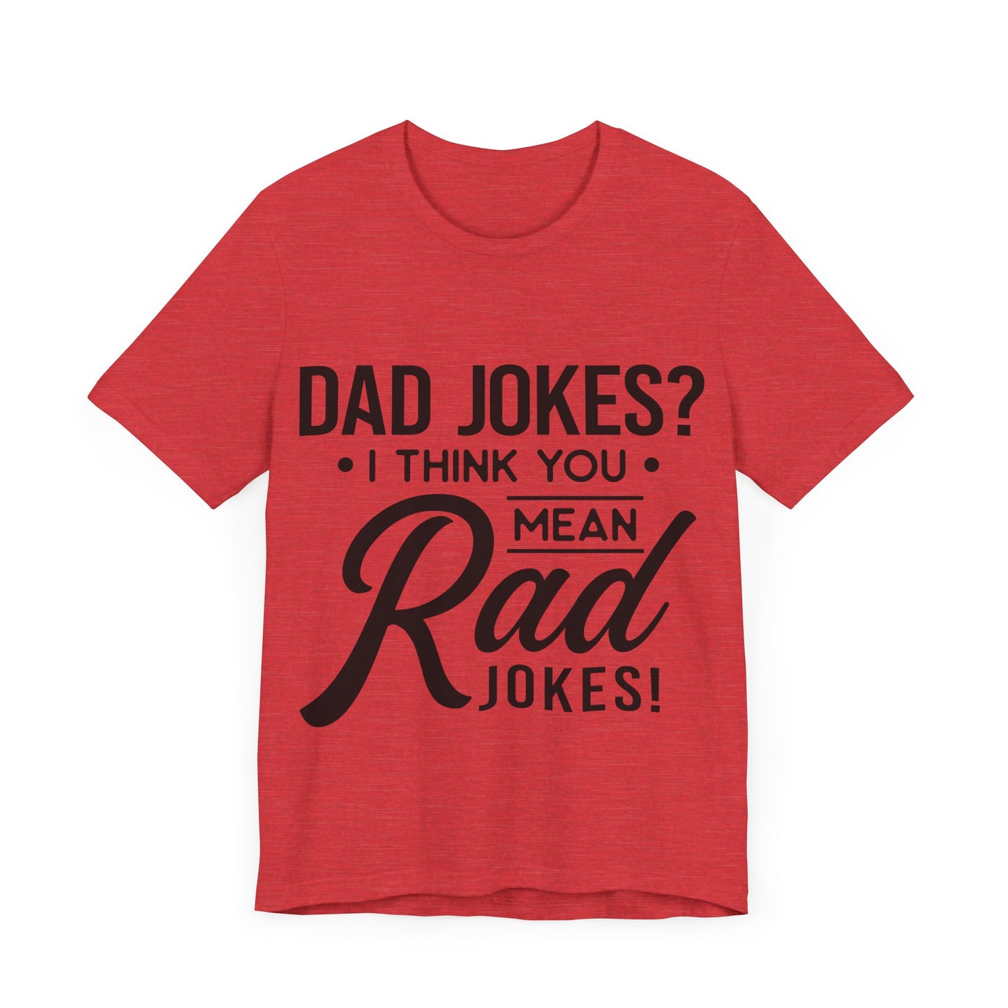 Dad Jokes Jersey Short Sleeve Tee