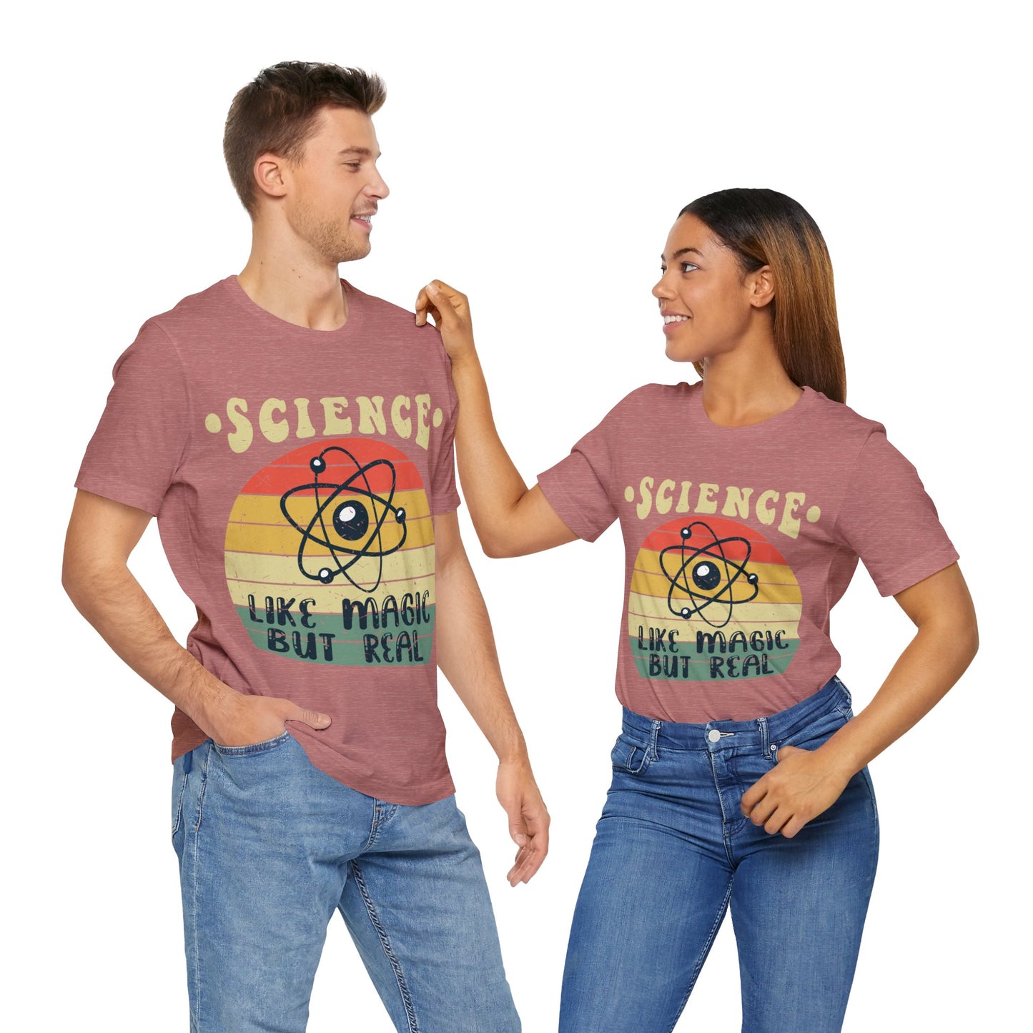 Science Like Magic but Real Jersey Short Sleeve Tee