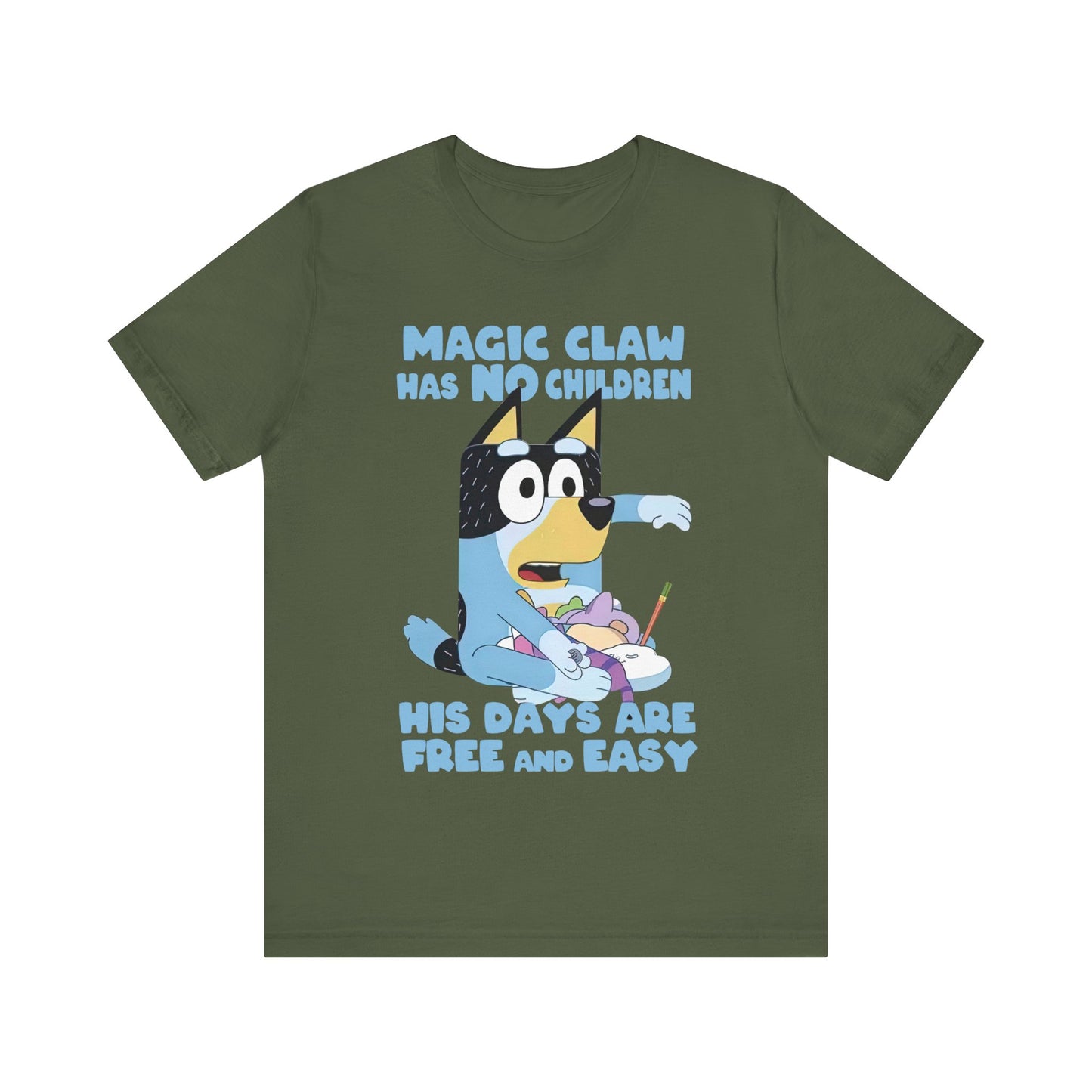 Magic claw has no children Short Sleeve Tee