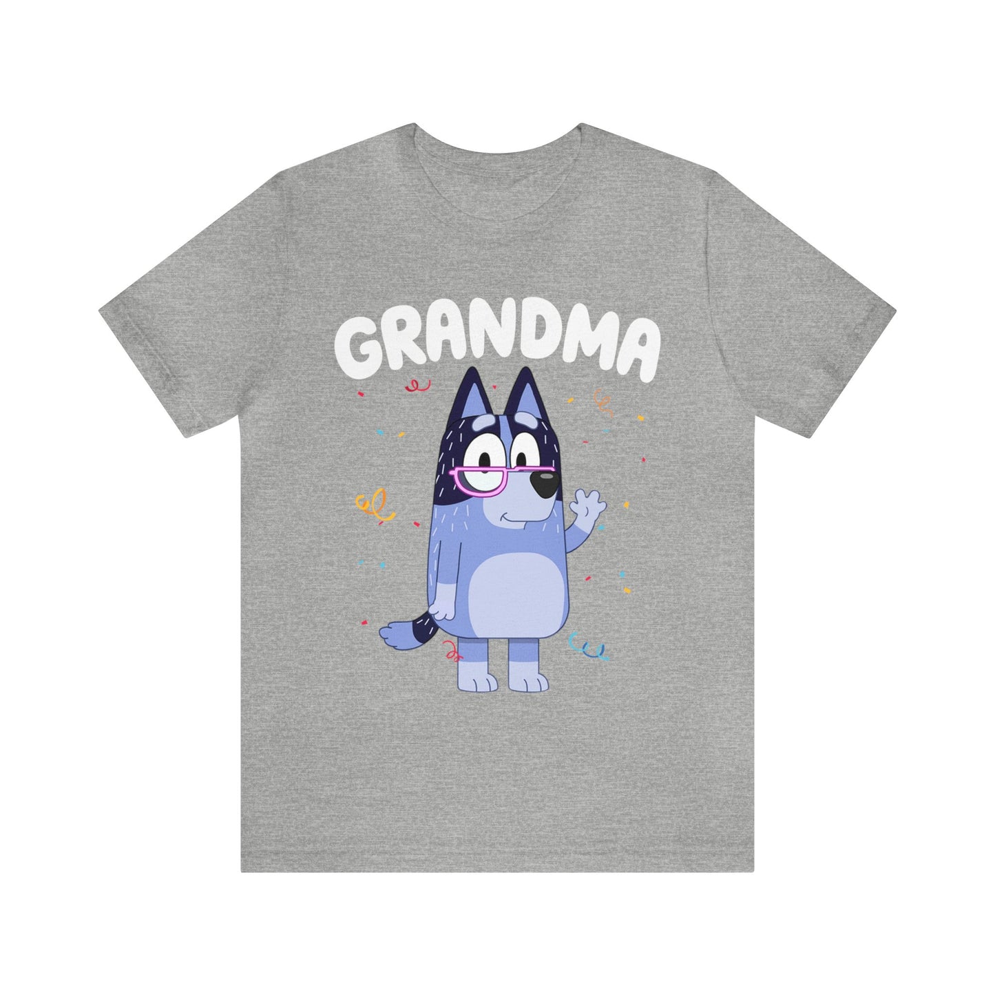 Grandma Bluey Birthday short sleeve Tshirt
