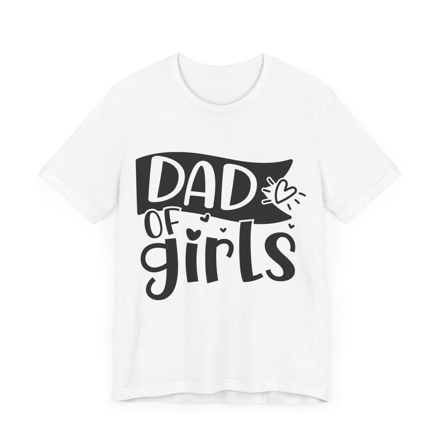 Dad of Girls Jersey Short Sleeve Tee