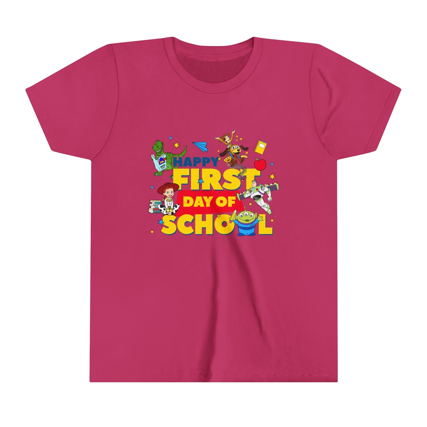 First Day of School Youth Short Sleeve Tee