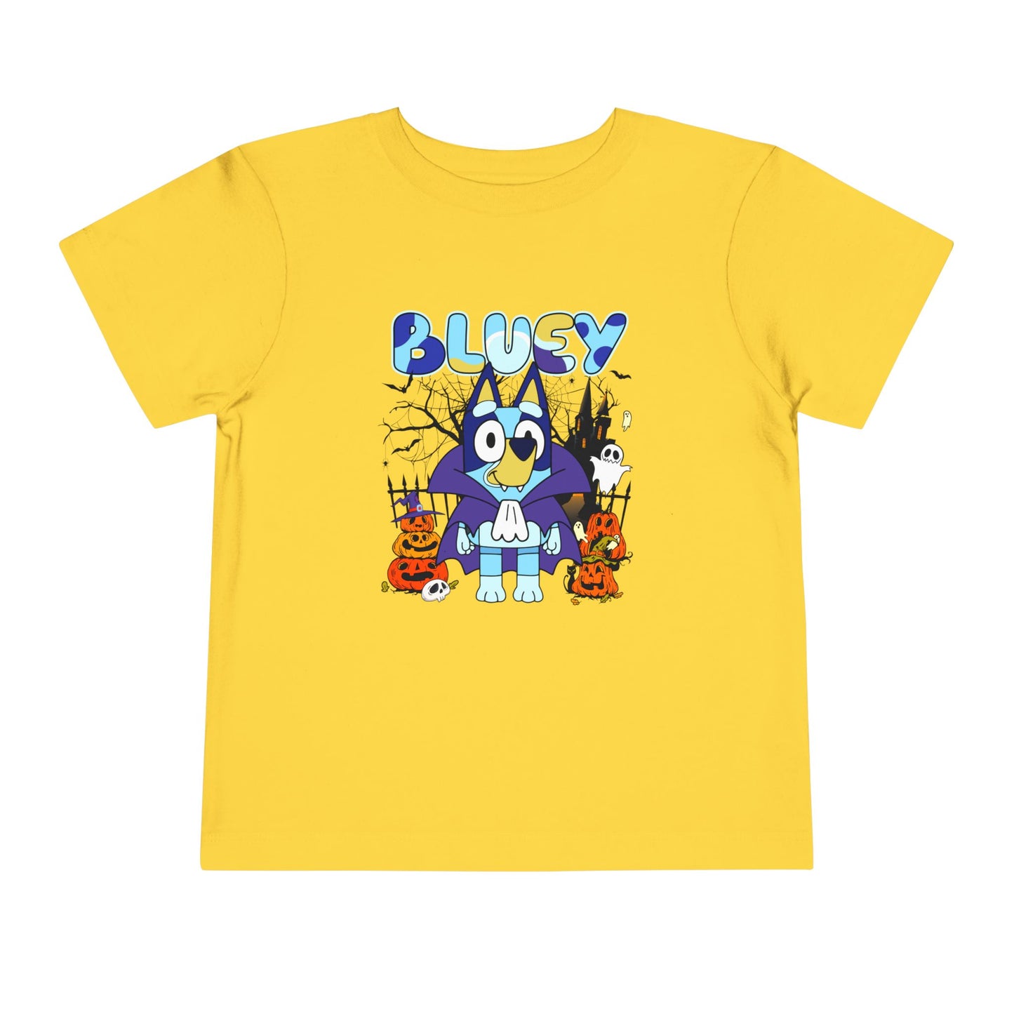 Bluey vampire Toddler Short Sleeve Tee