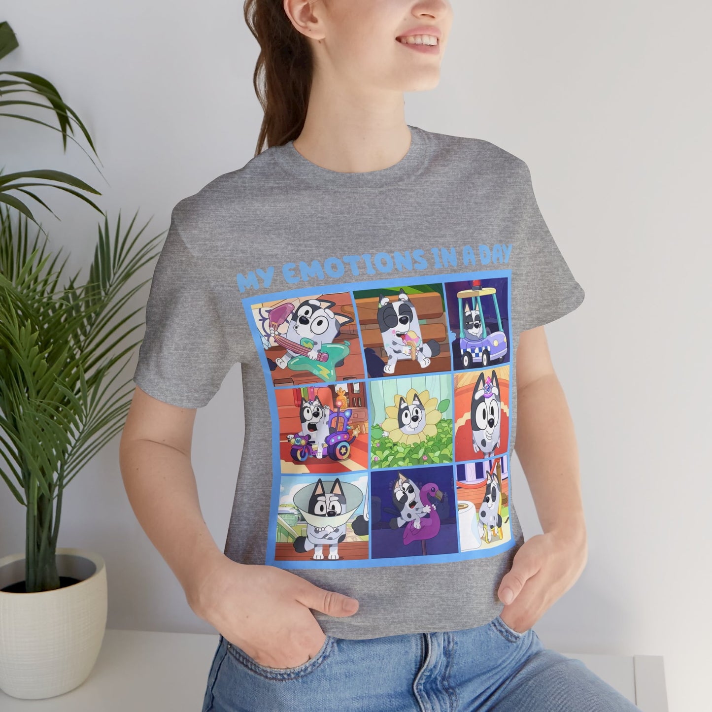 My Emotions in a Day Short Sleeve Tee