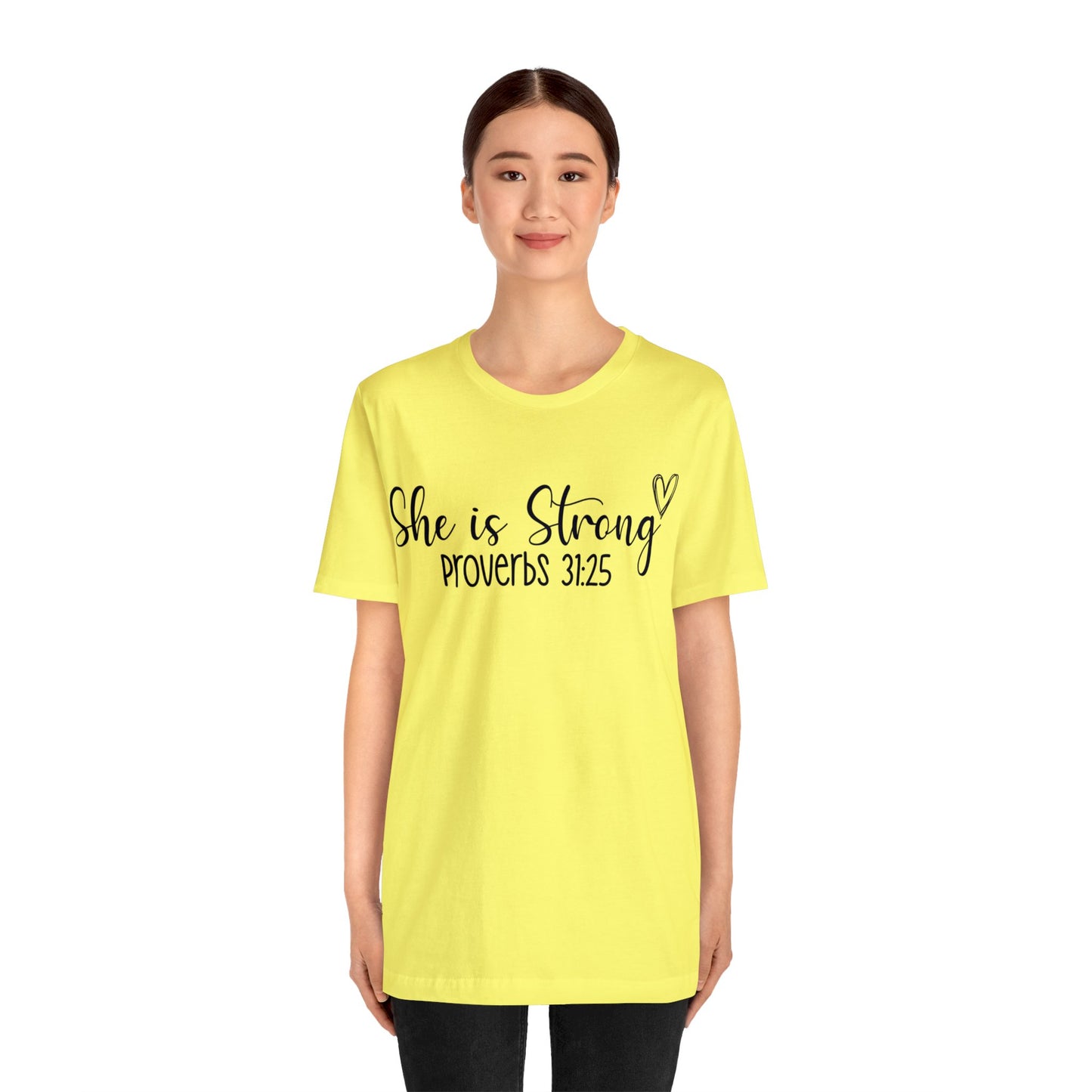 She is Strong Short sleeve Tshirt