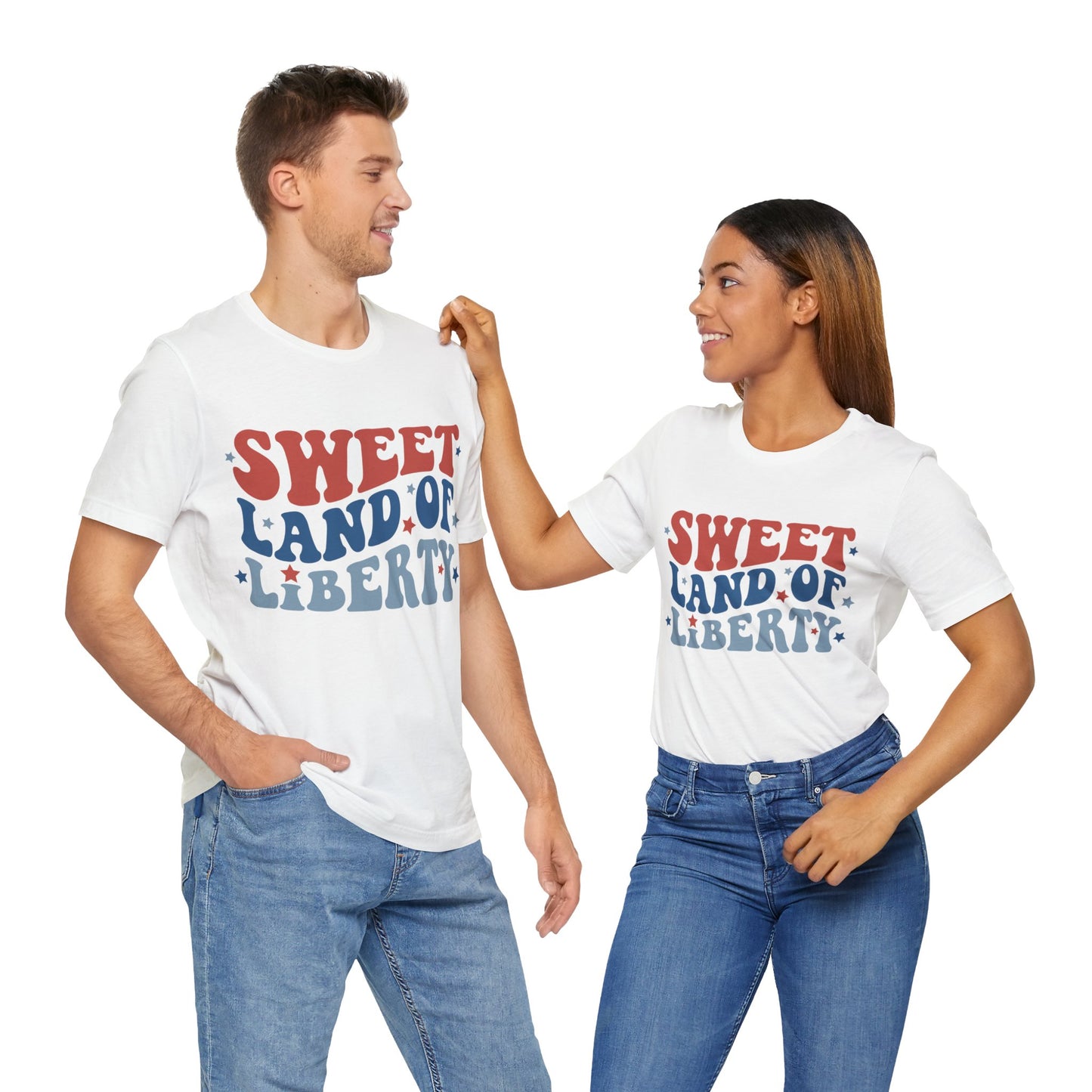 Sweet Land of Liberty Jersey Short Sleeve Tee