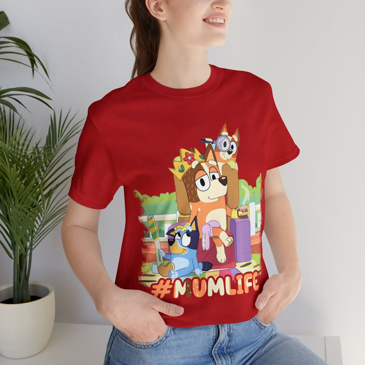 Mum Life Short Sleeve Tshirt