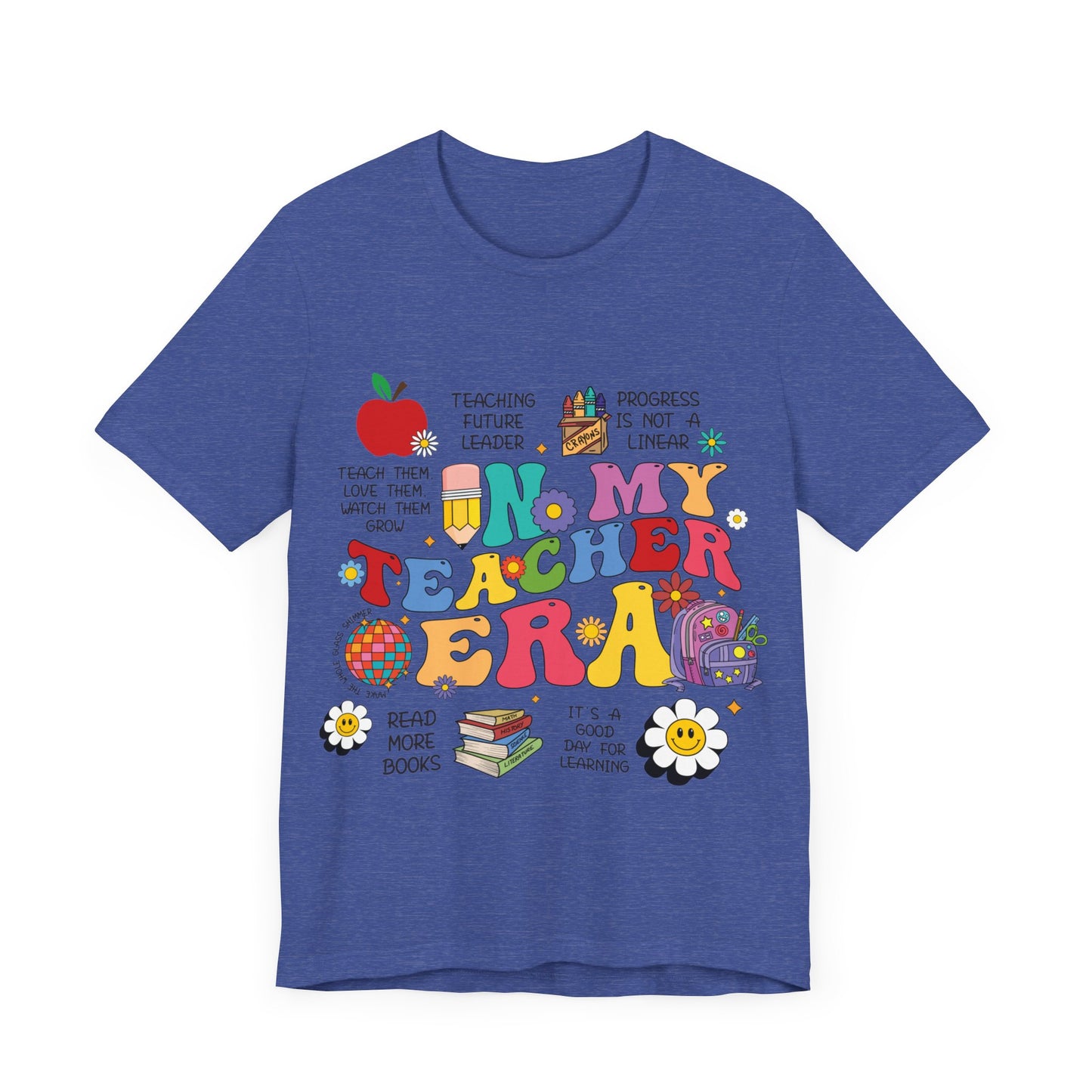 In My Teacher Era Jersey Short Sleeve Tee