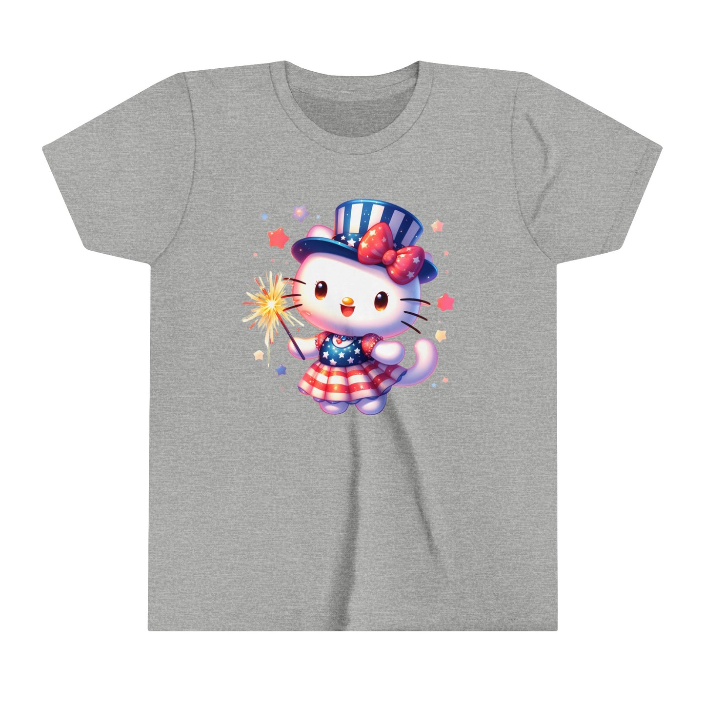 Sparkler Hello Kitty Youth Short Sleeve Tee