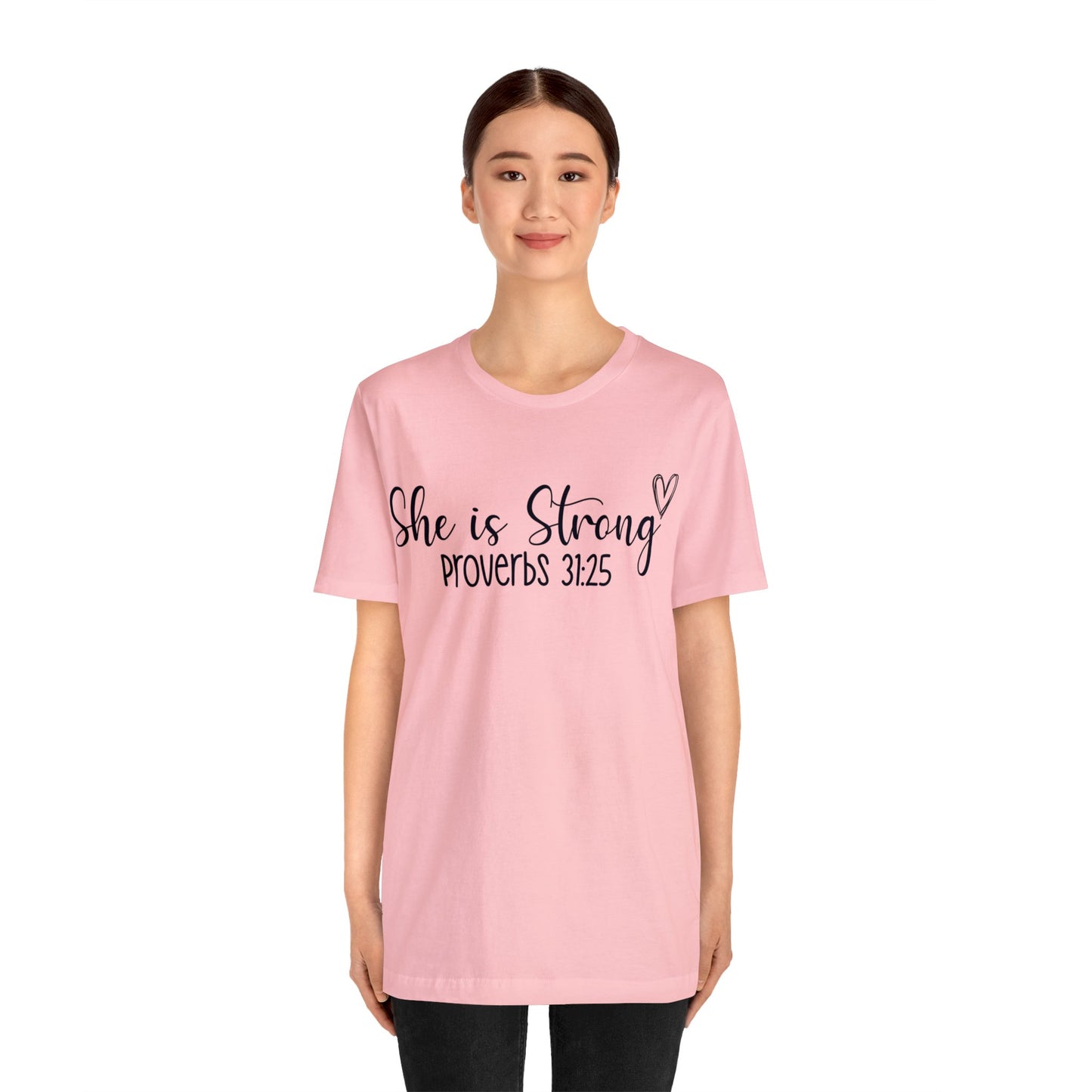She is Strong Short sleeve Tshirt