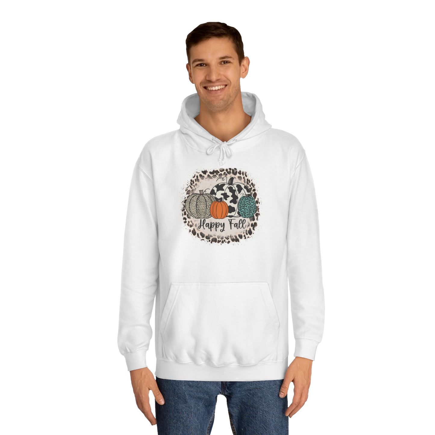 Happy Fall College Hoodie
