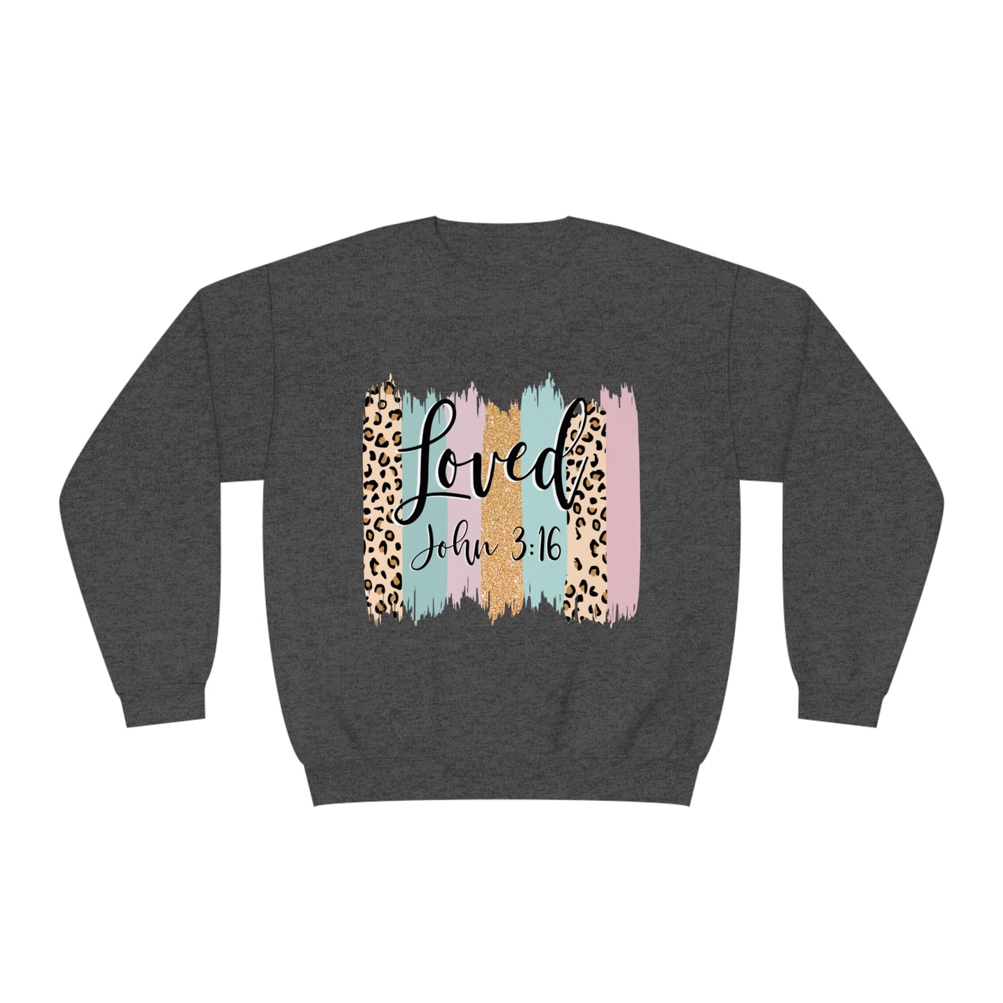 Loved John 3:16 Crewneck Sweatshirt