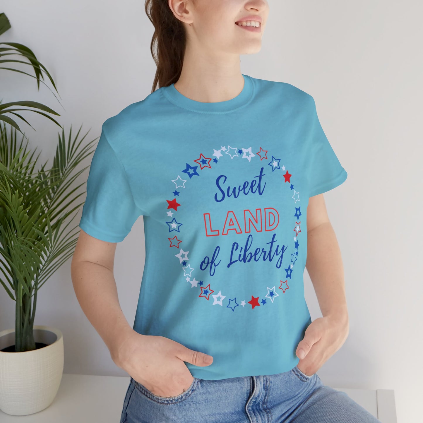 Sweet Land of Liberty Jersey Short Sleeve Tee