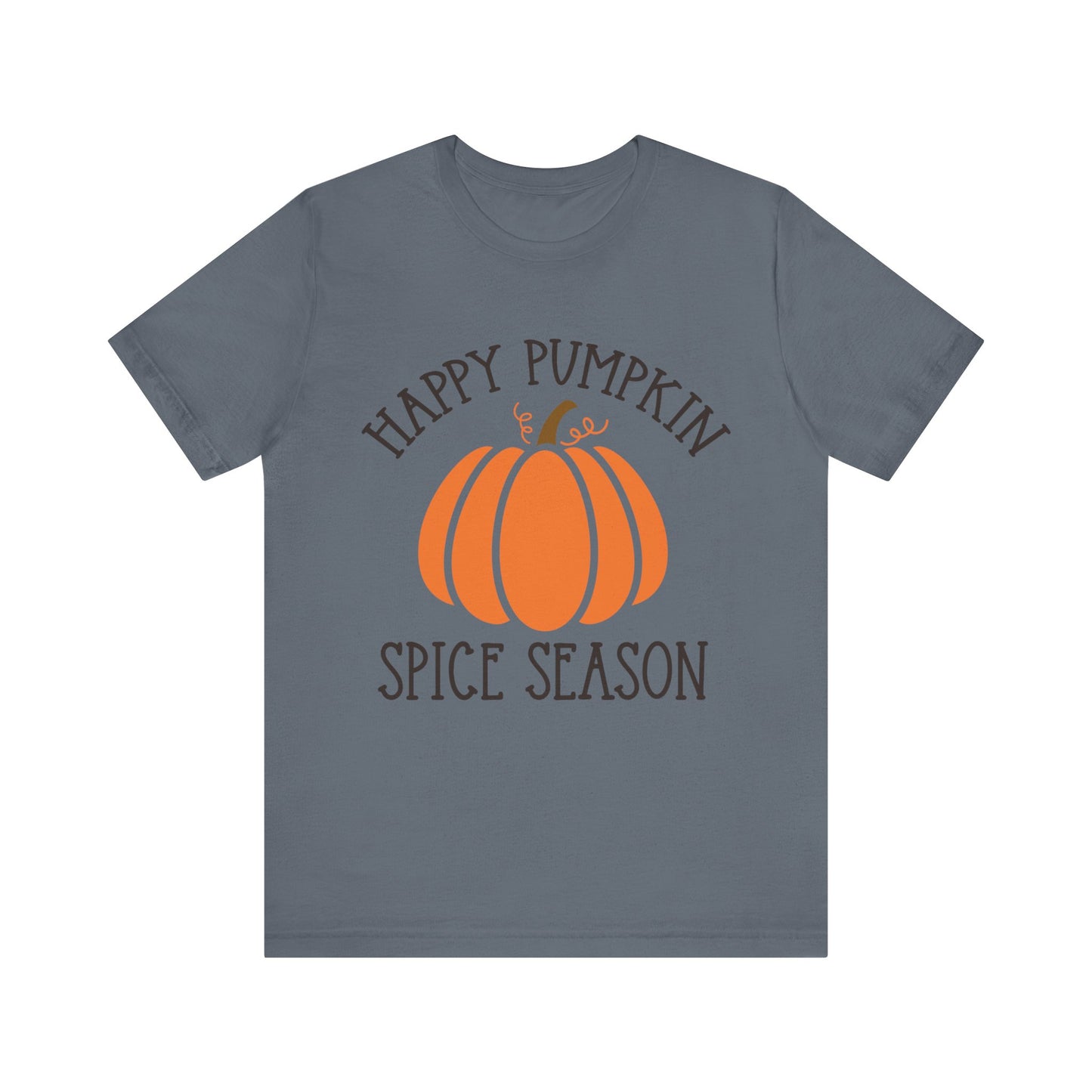 Happy Pumpkin Spice Season Jersey Short Sleeve Tee