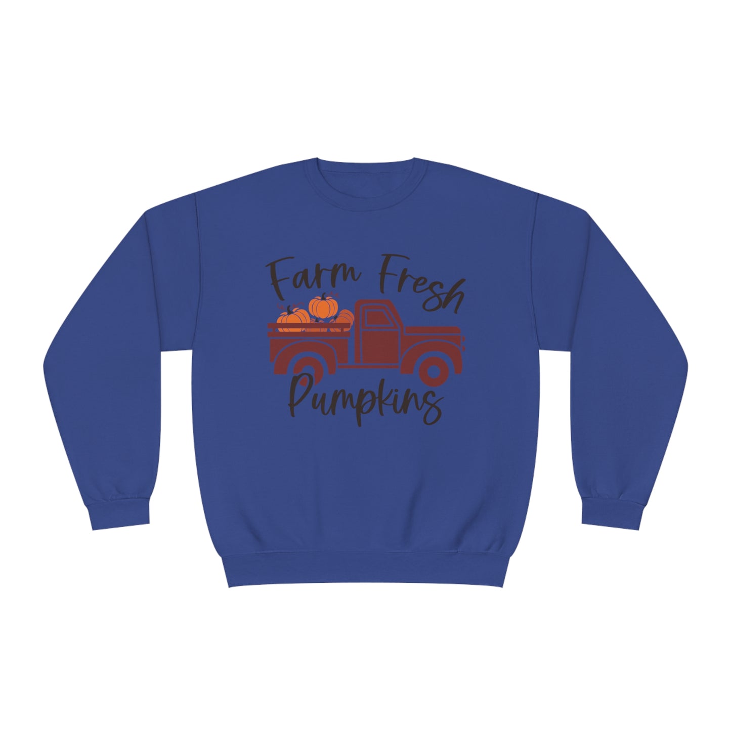 Farm Fresh Pumpkins Crewneck Sweatshirt