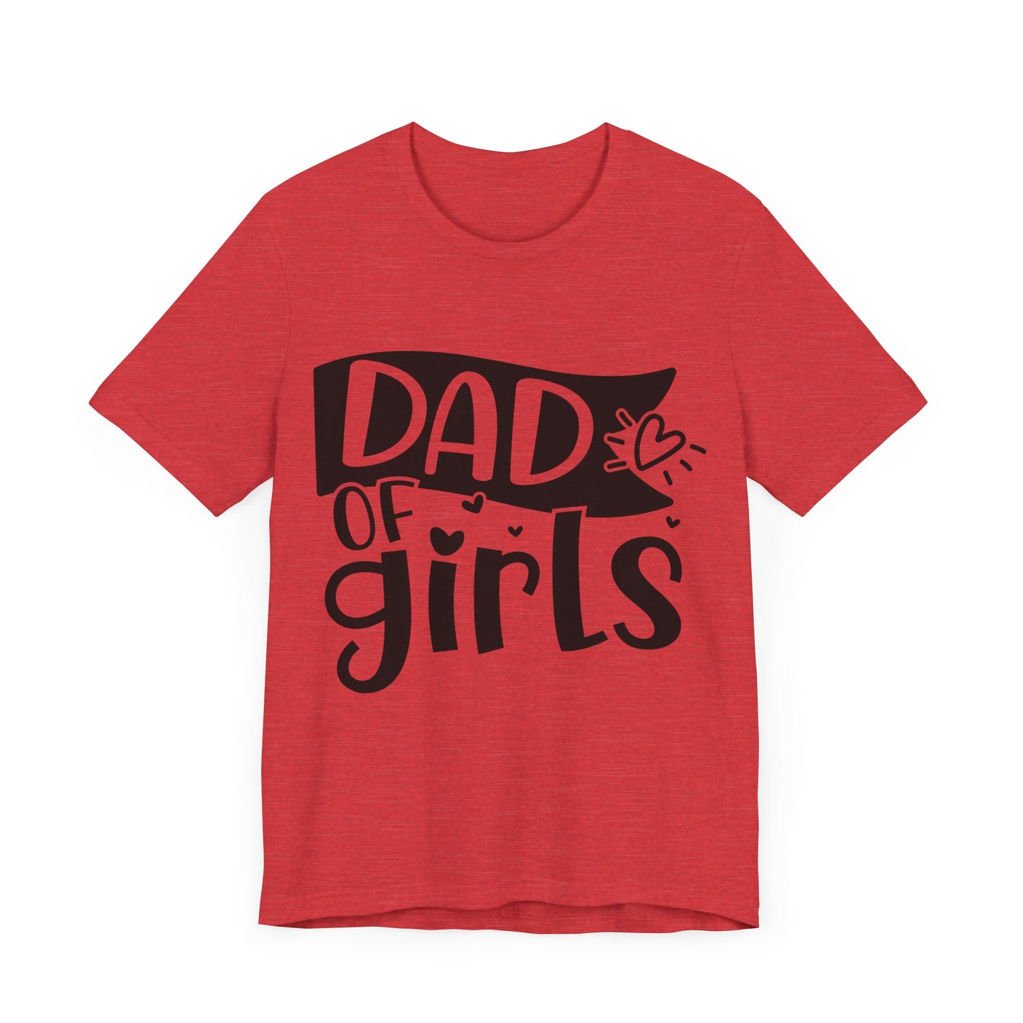 Dad of Girls Jersey Short Sleeve Tee