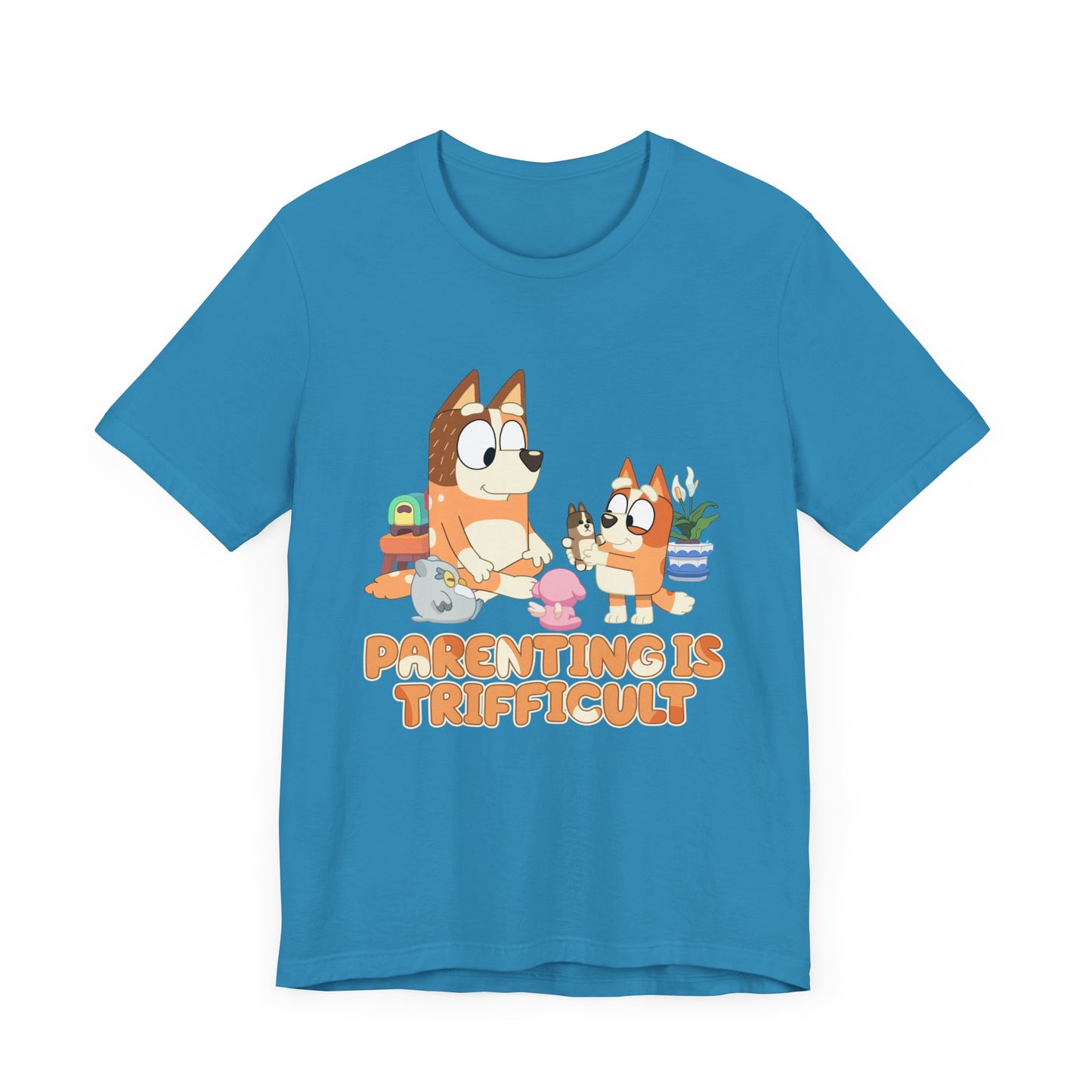 Parenting is Trifficult Short Sleeve Tee