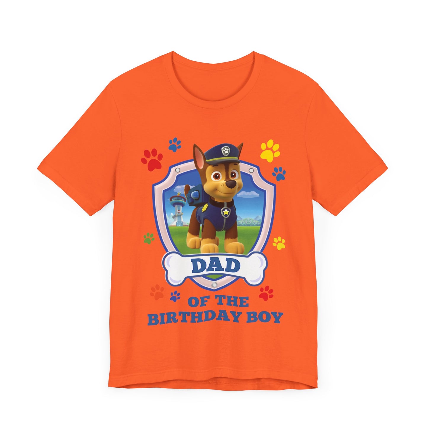 Dad of the Birthday Boy Jersey Short Sleeve Tee