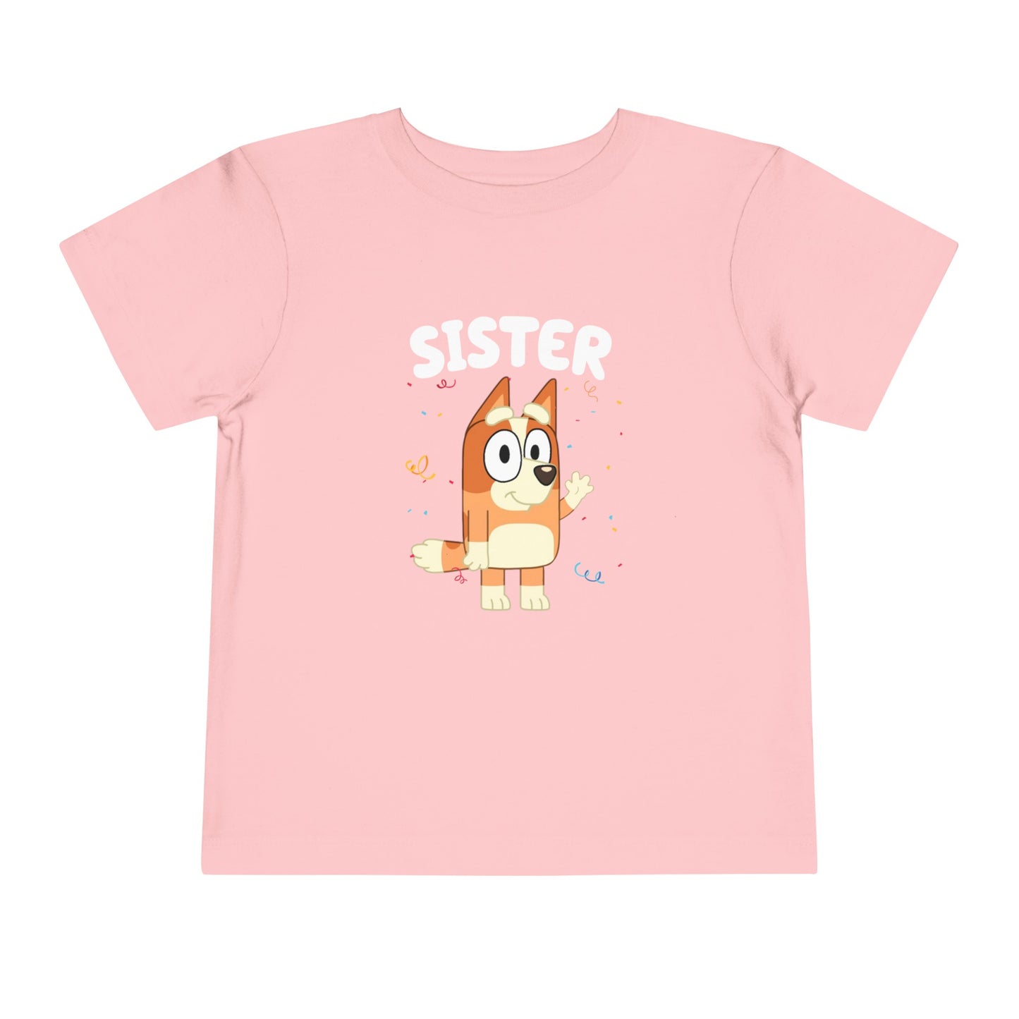 Sister Birthday Toddler Short Sleeve Tee