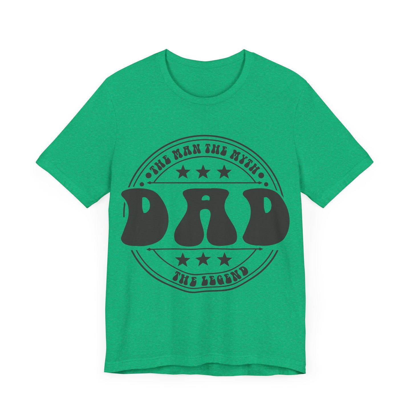 DAD  The Man. The Myth. The Legend Jersey Short Sleeve Tee