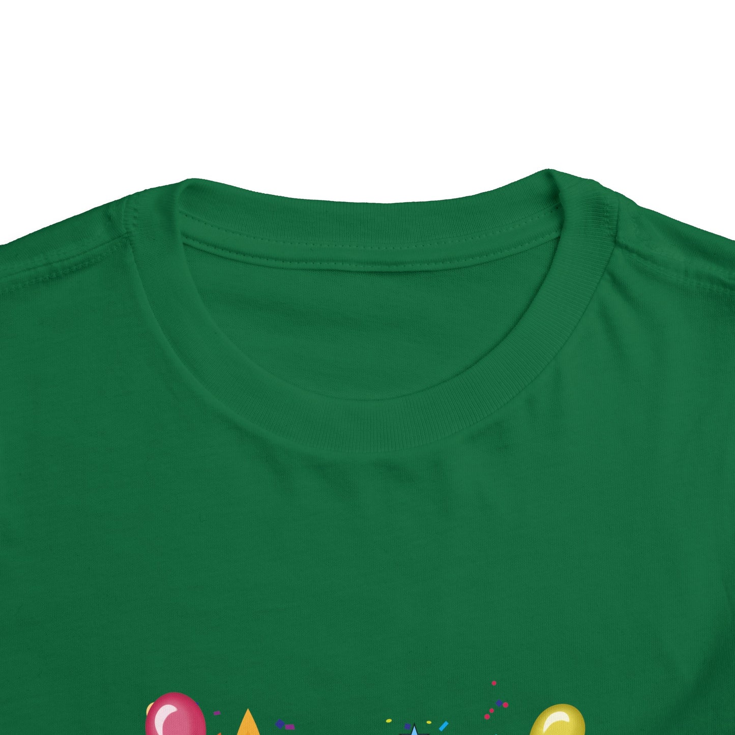 2nd Birthday Toddler Short Sleeve Tee