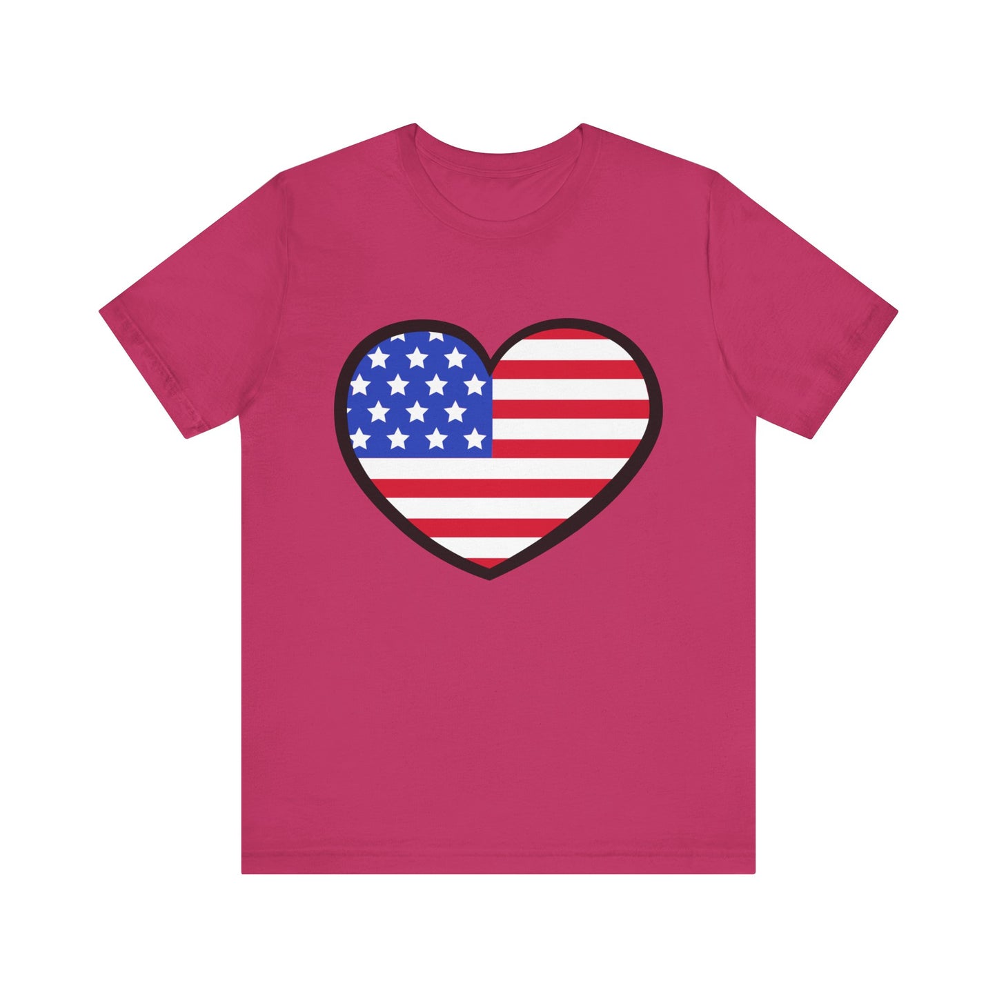 American Heart Jersey Short Sleeve Tee