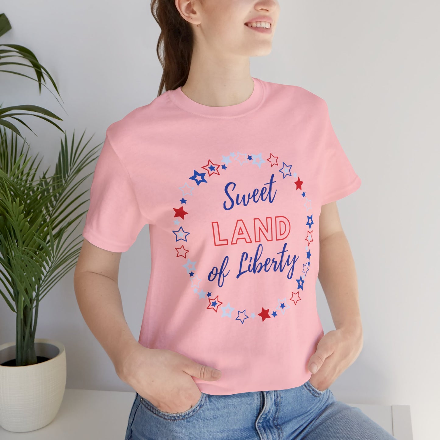Sweet Land of Liberty Jersey Short Sleeve Tee