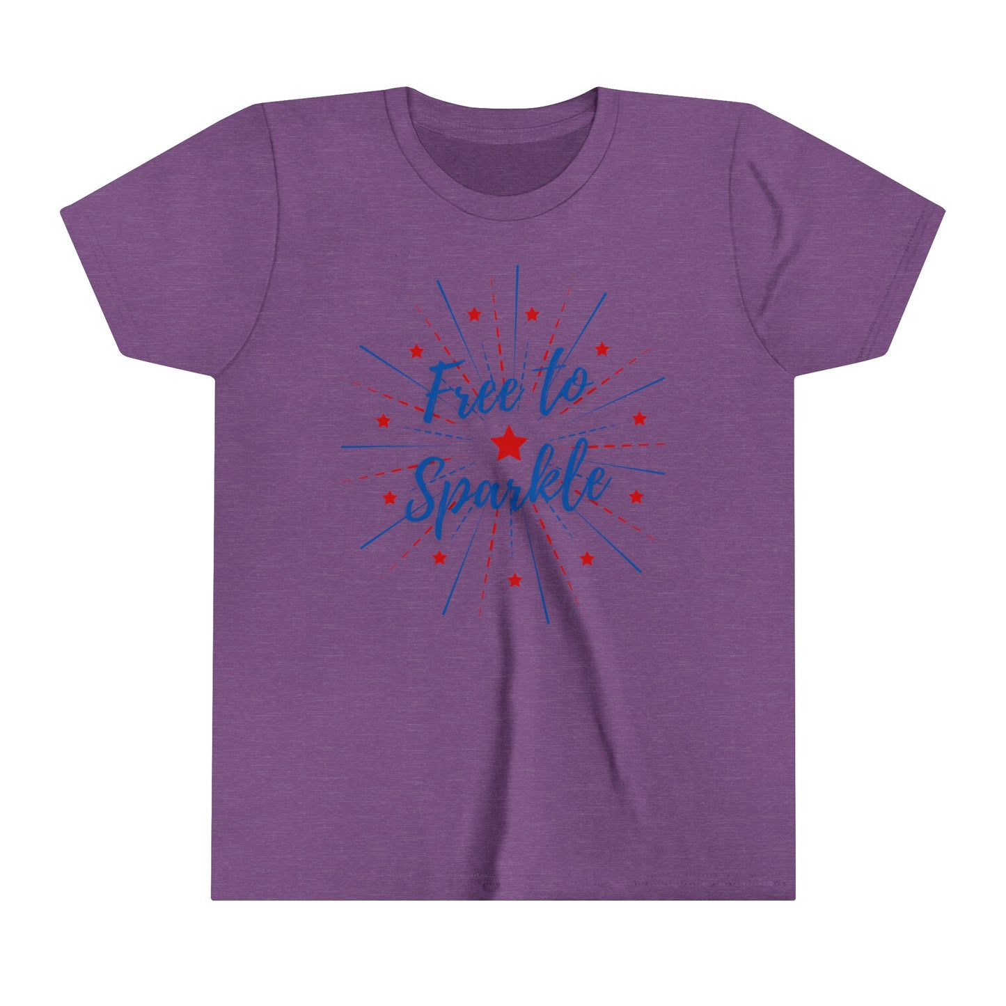 Free to Sparkle Youth Short Sleeve Tee