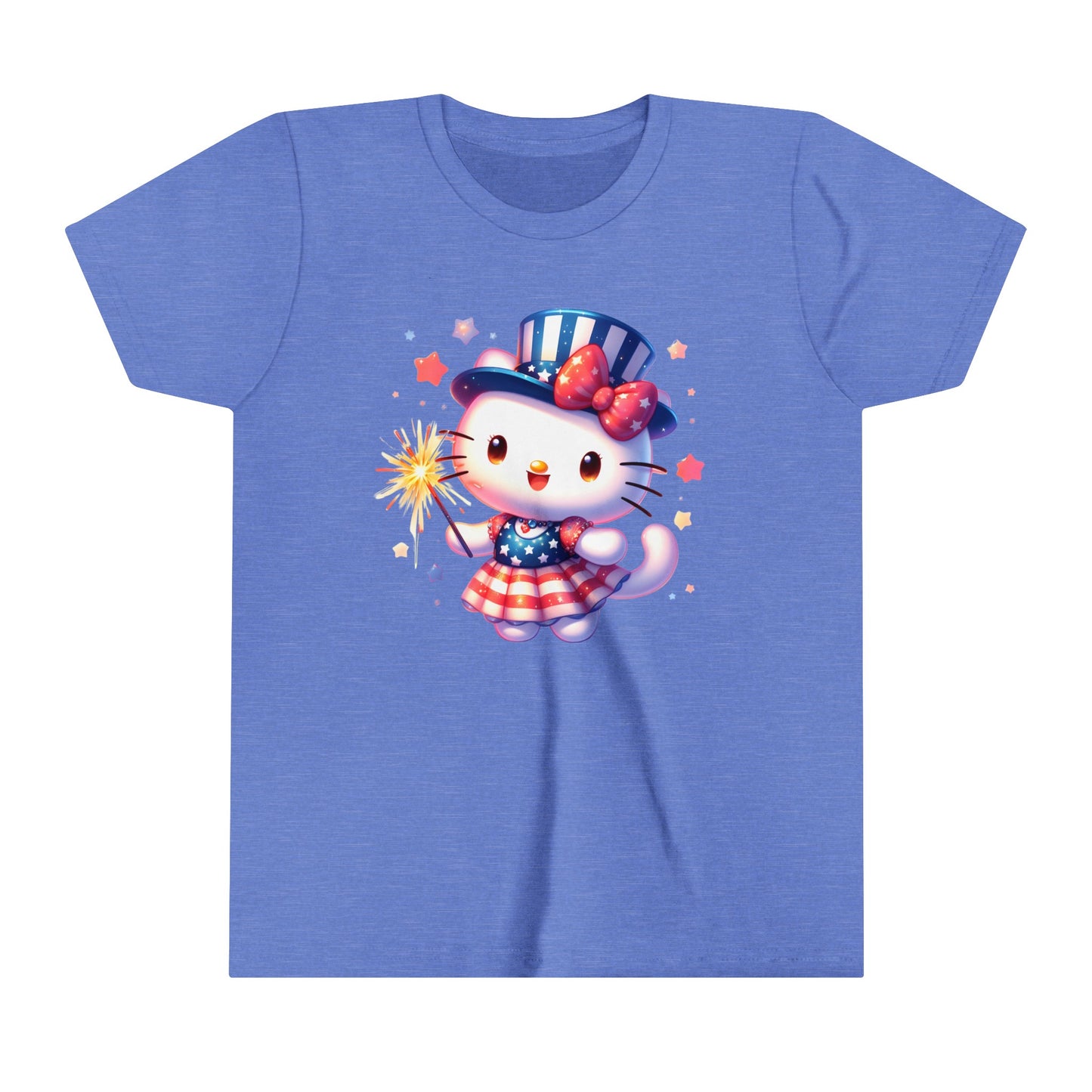 Sparkler Hello Kitty Youth Short Sleeve Tee