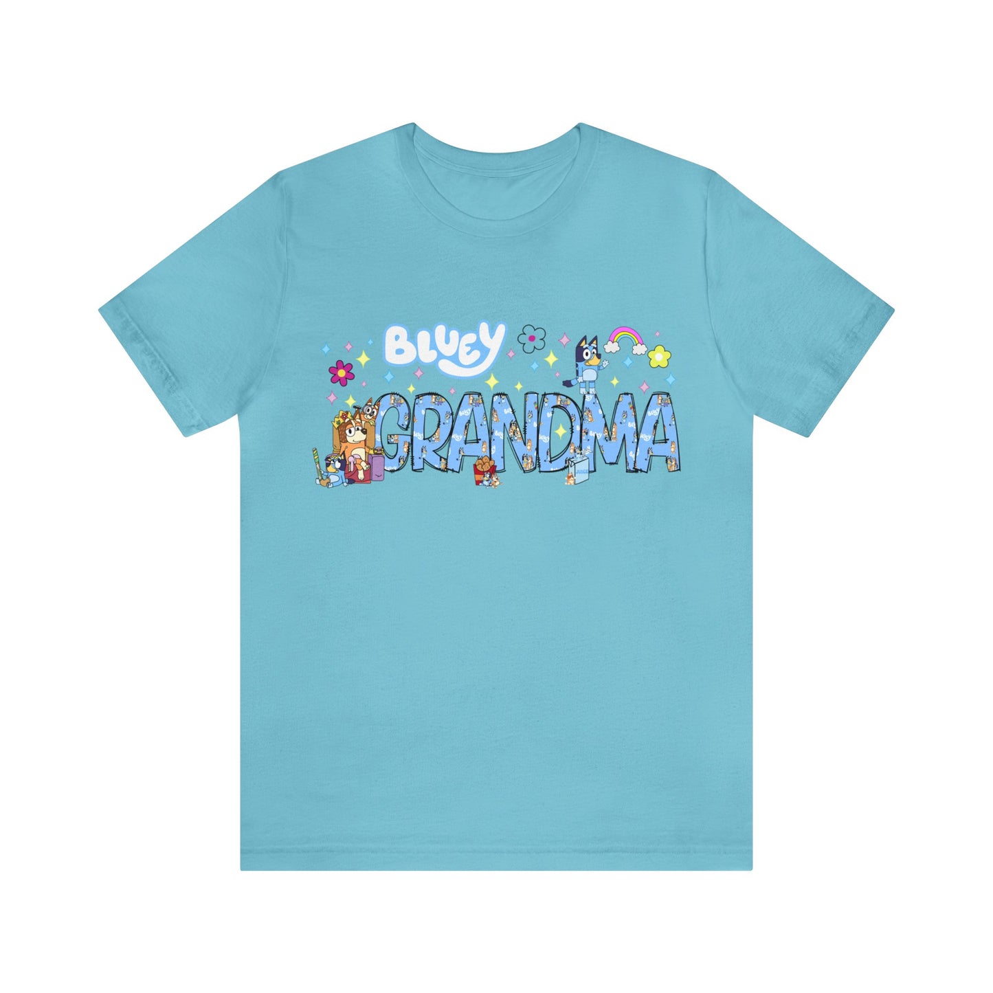 Bluey - Grandma Daily Affirmations Short Sleeve Tshirt