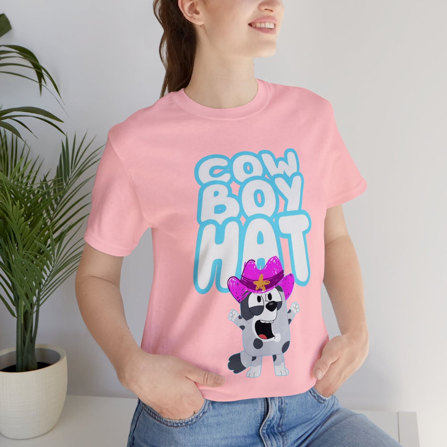 Cowboy Hat Short Sleeve Tshirt