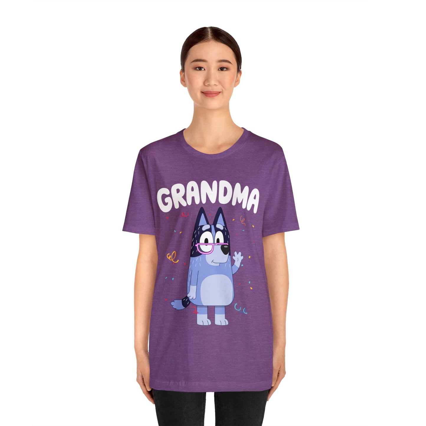 Grandma Bluey Birthday short sleeve Tshirt