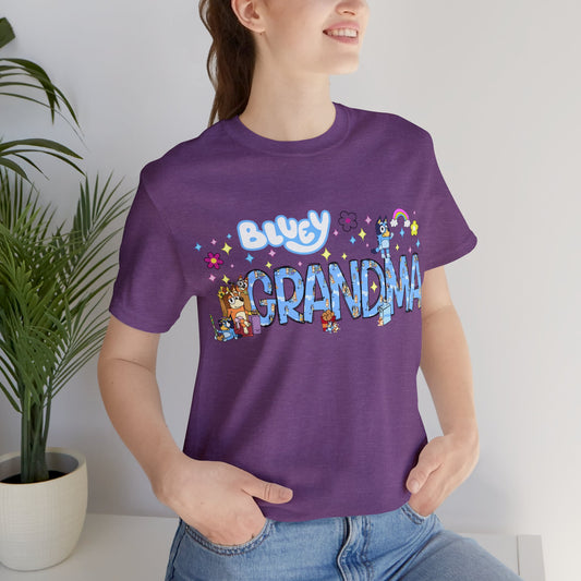 Bluey - Grandma Daily Affirmations Short Sleeve Tshirt