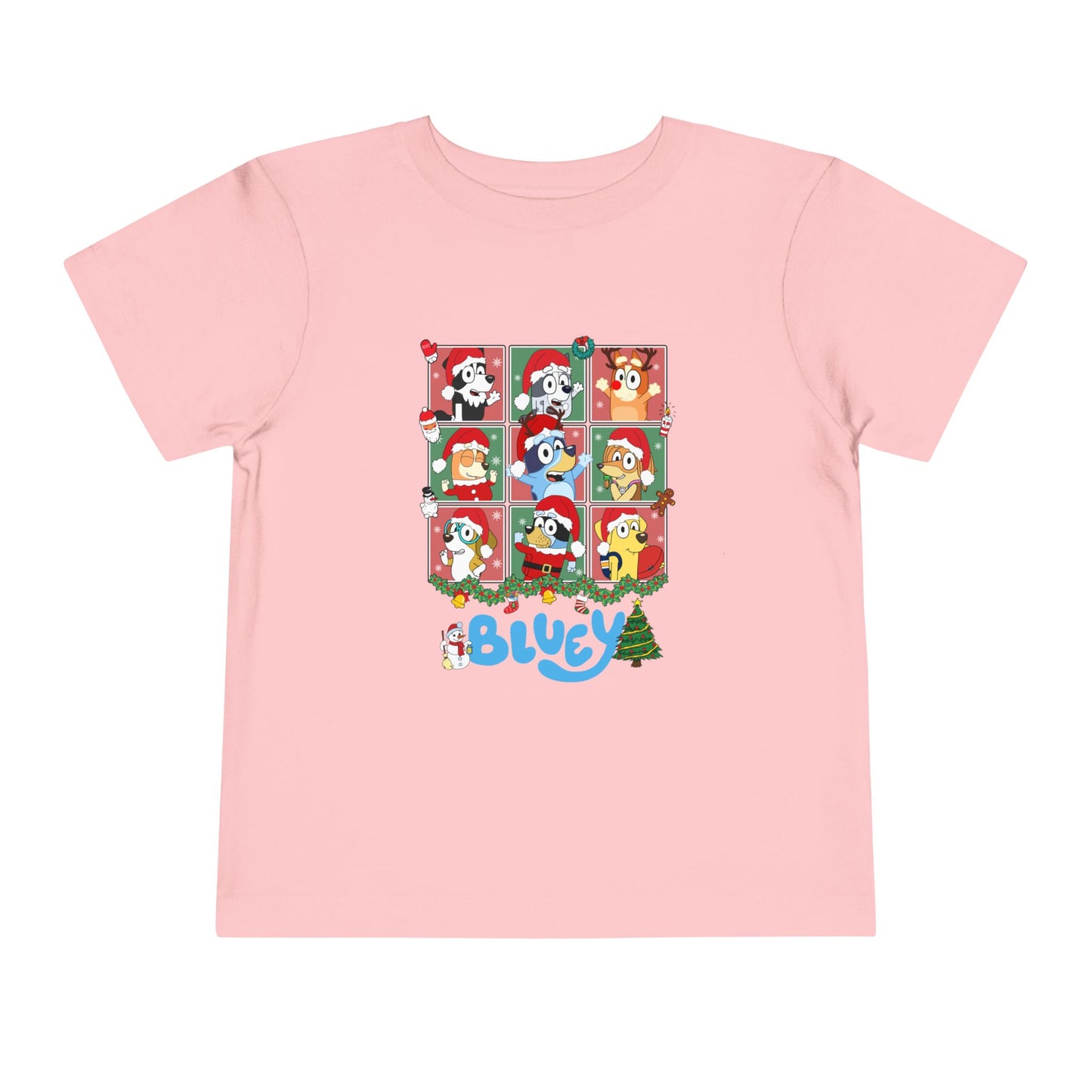 Christmas Polaroids Toddler Short Sleeve Tee