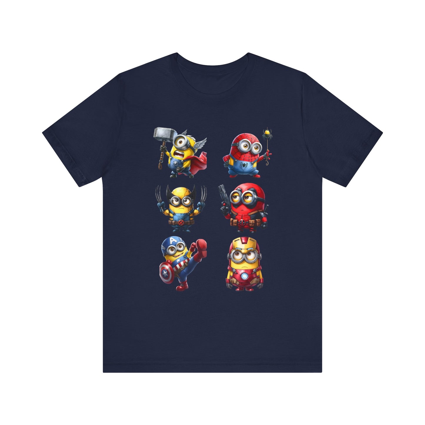 Marvel Minions Jersey Short Sleeve Tee