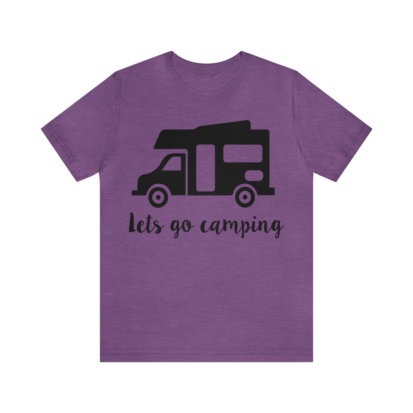 Let's Go Camping Short Sleeve Tshirt