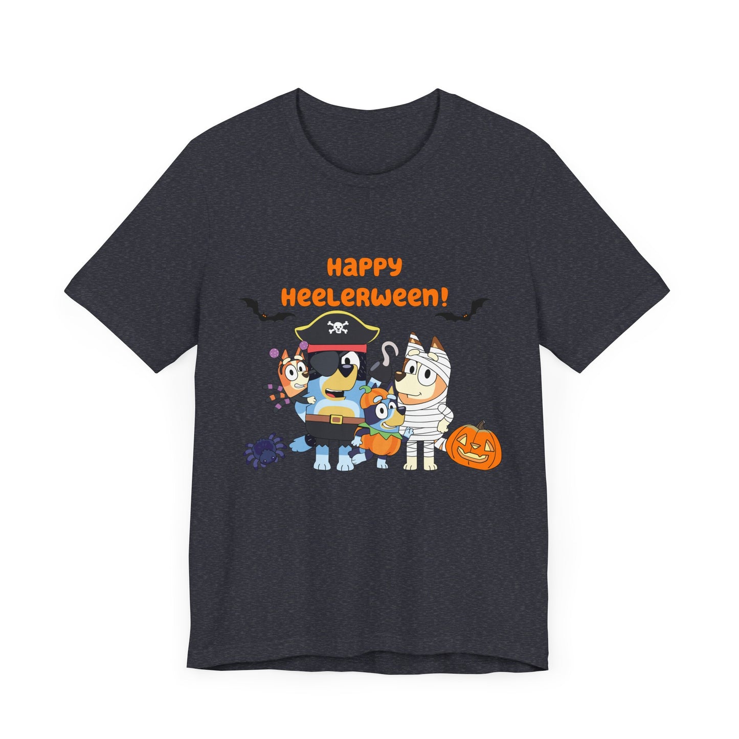 Happy Heelerween Jersey Short Sleeve Tee