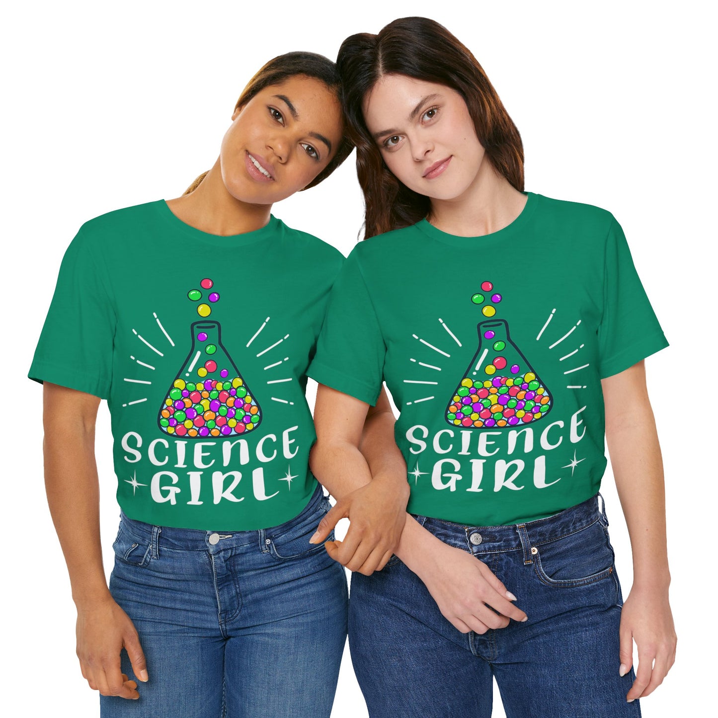 Science Girl Jersey Short Sleeve Tee