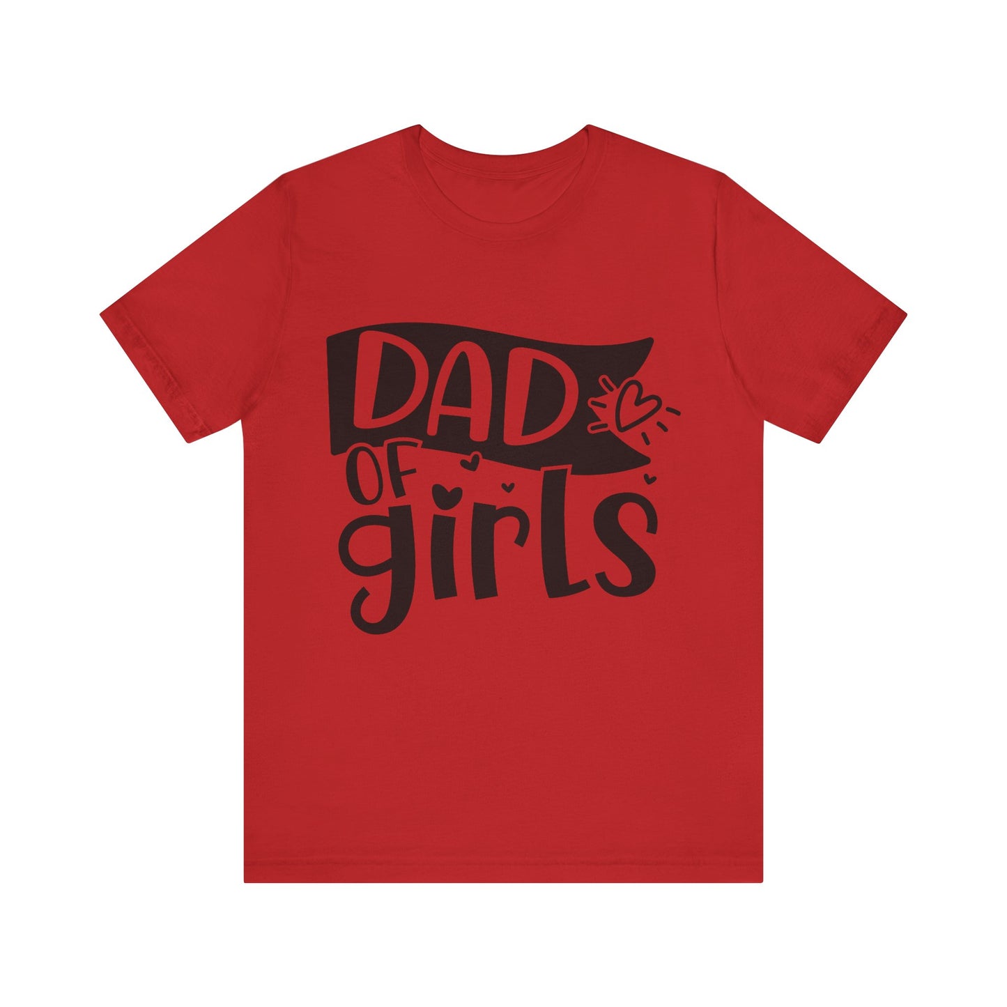 Dad of Girls Jersey Short Sleeve Tee