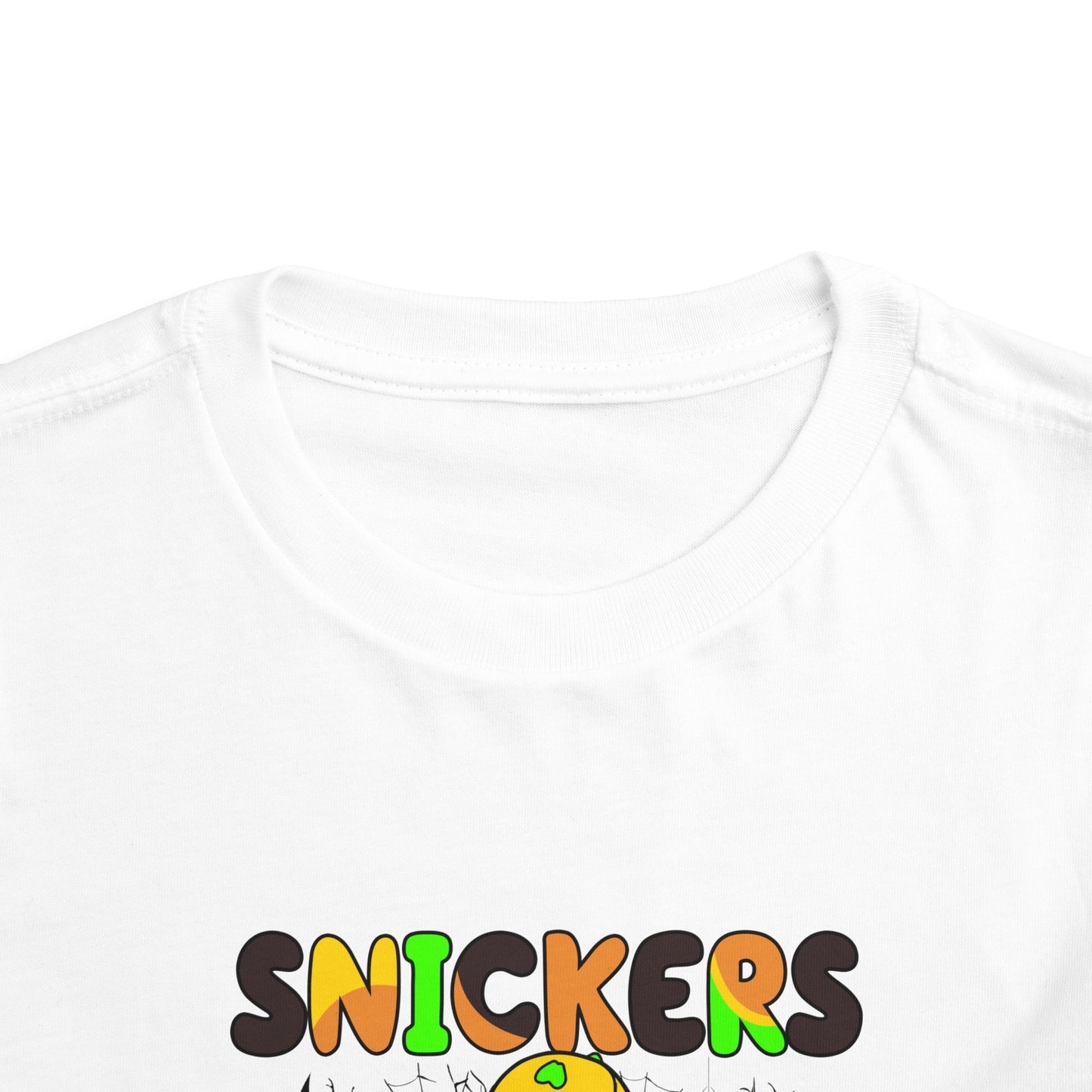 Snickers Ghost Toddler Short Sleeve Tee
