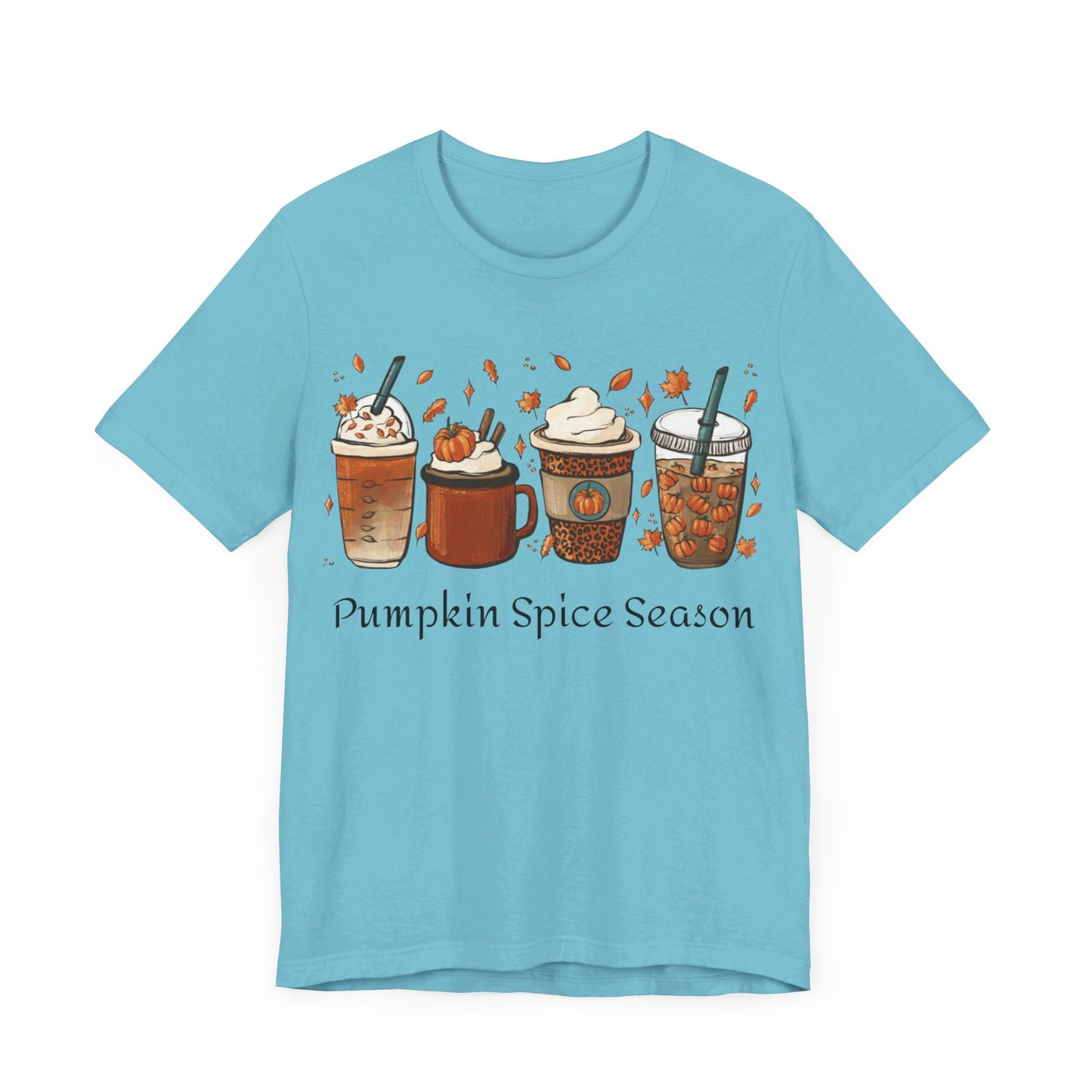Pumpkin Spice Season Jersey Short Sleeve Tee
