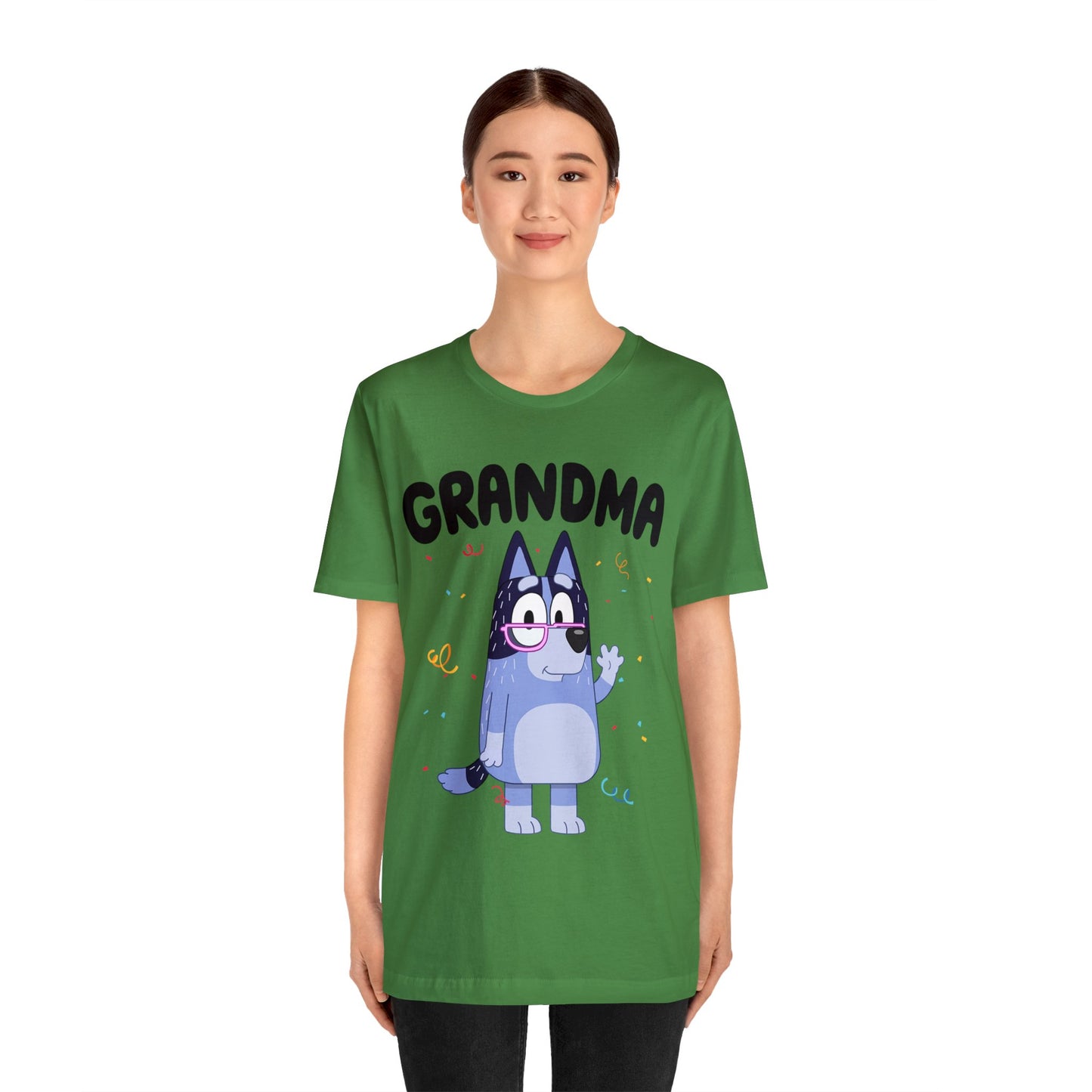 Grandma Bluey Birthday short sleeve Tshirt