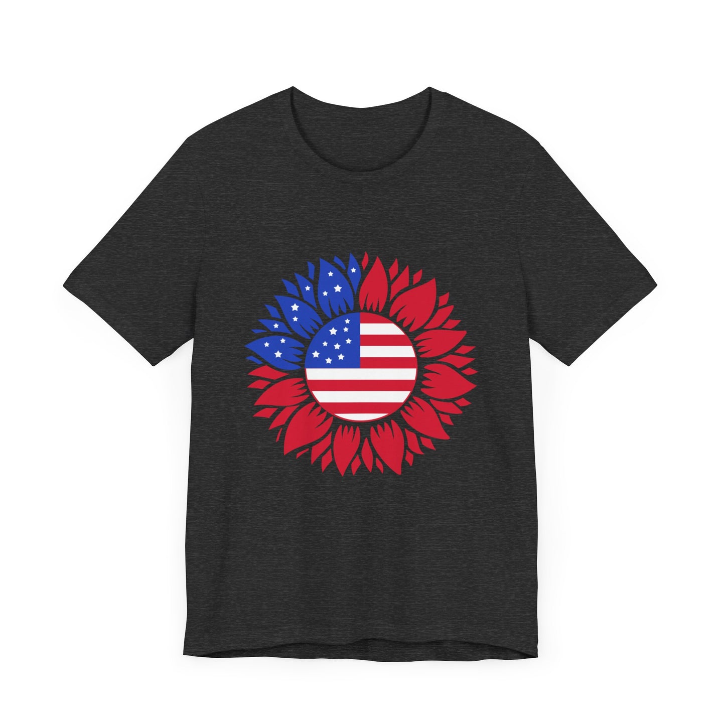 American Sunflower Jersey Short Sleeve Tee