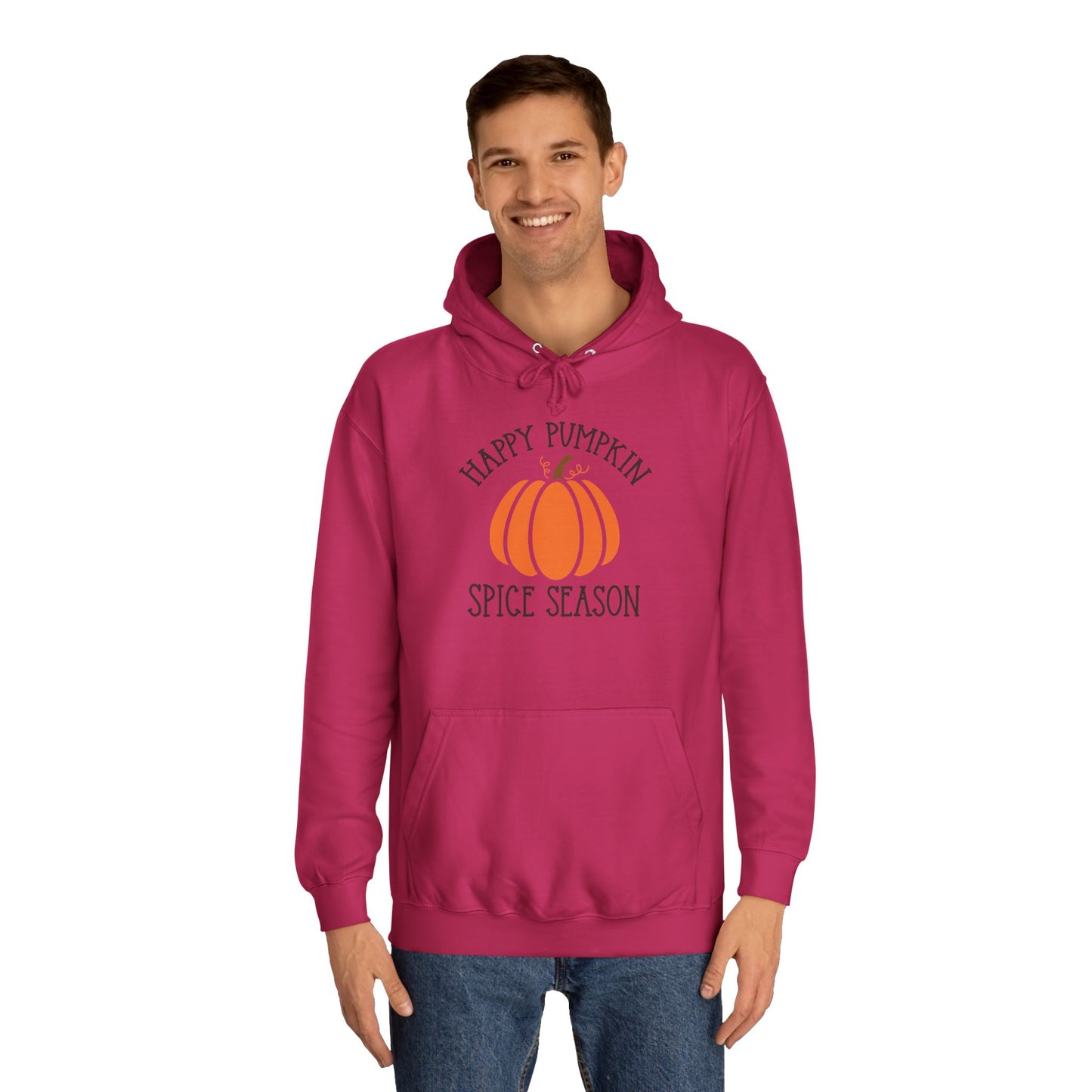 Happy Pumpkin Spice Season College Hoodie