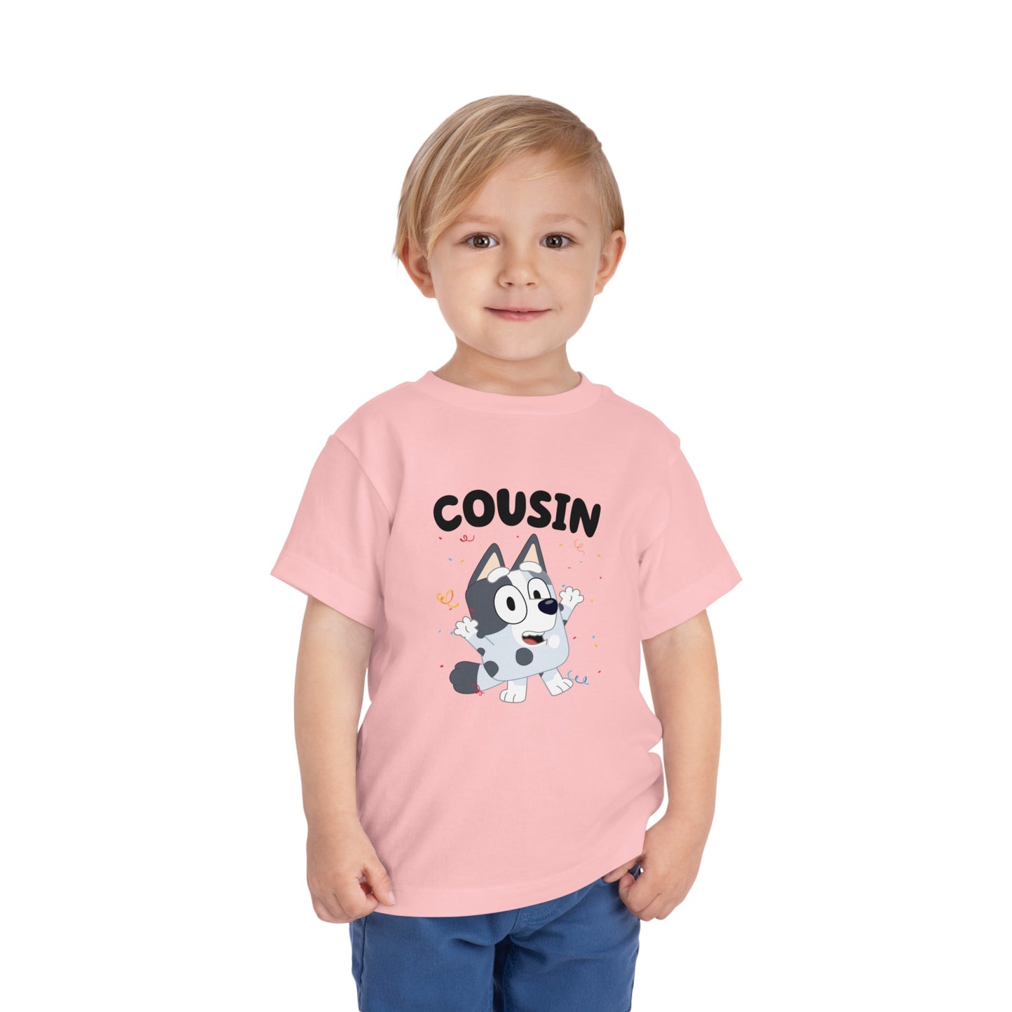 Cousin Birthday Toddler Short Sleeve Tee
